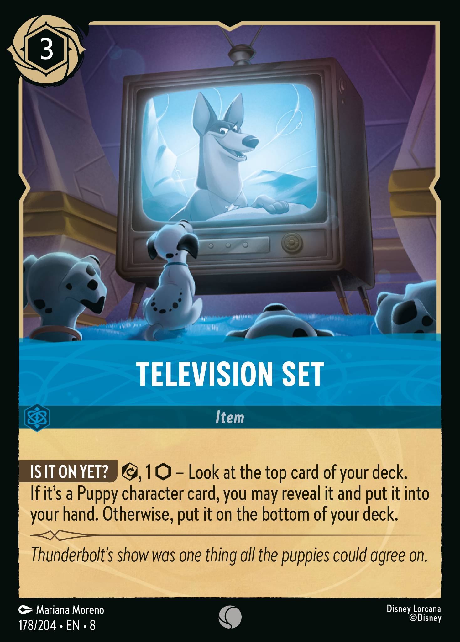 Television Set (English)