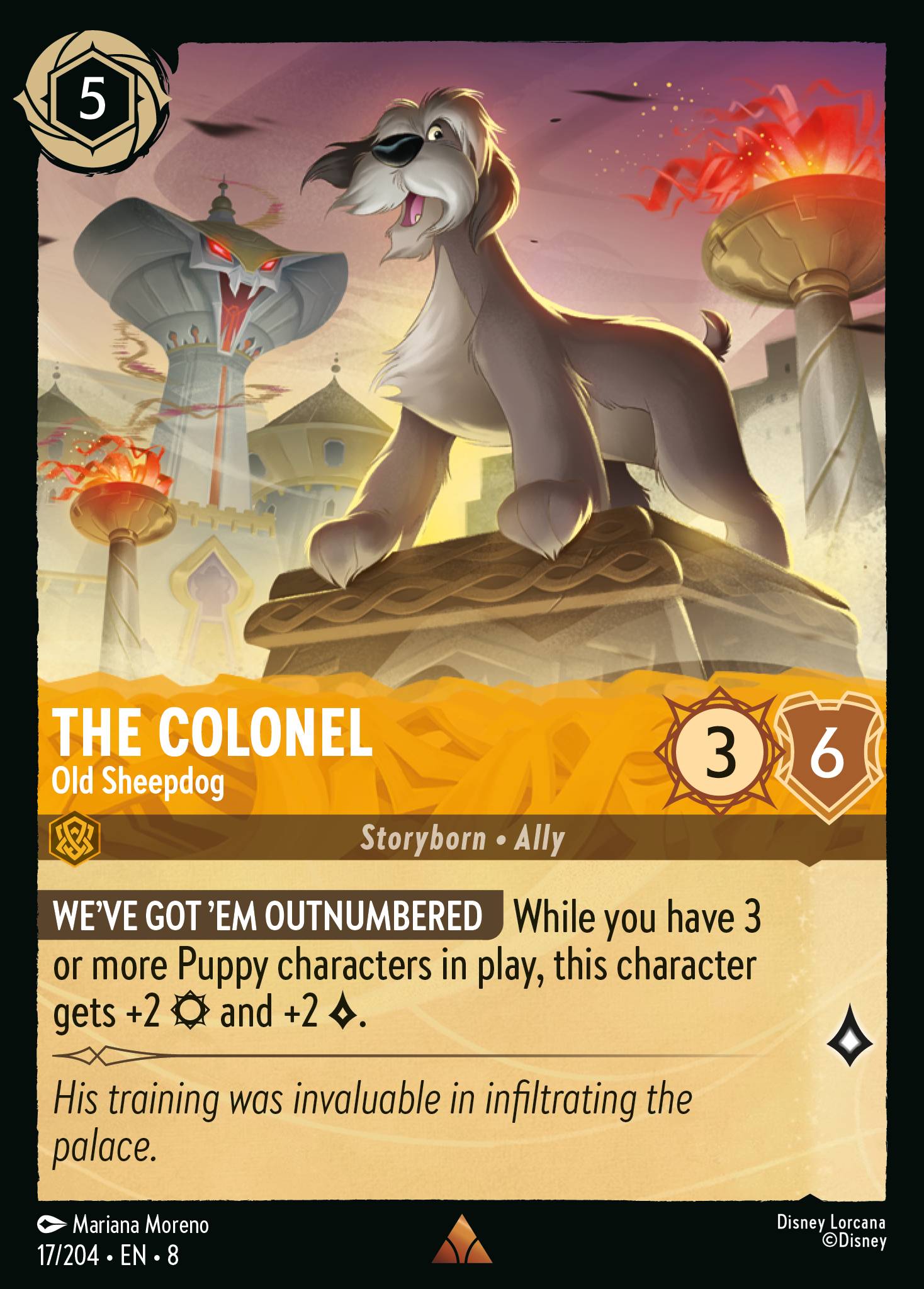 The Colonel - Old Sheepdog (English)