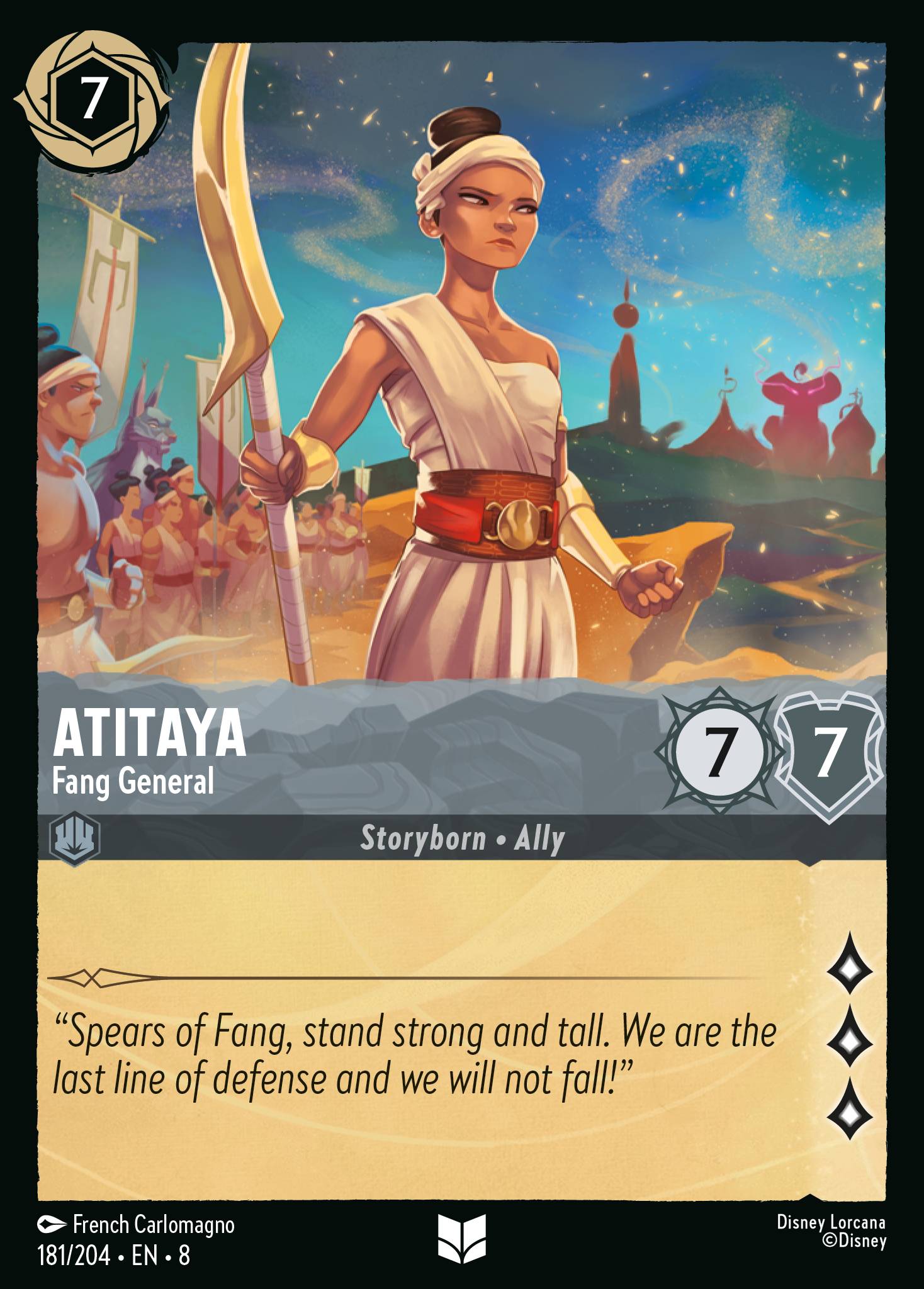 Atitaya - Fang General (English)
