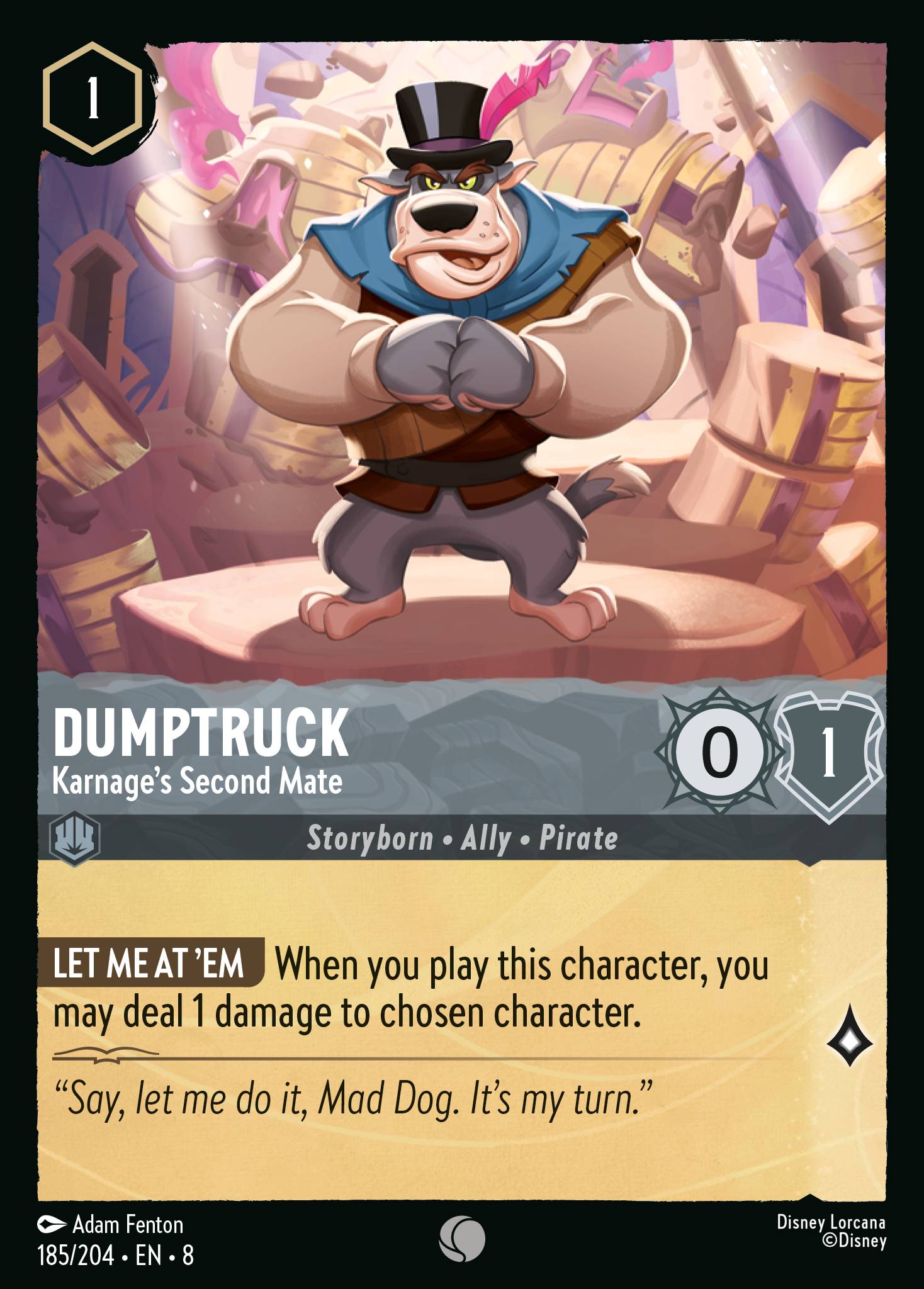 Dumptruck - Karnage's Second Mate (English)