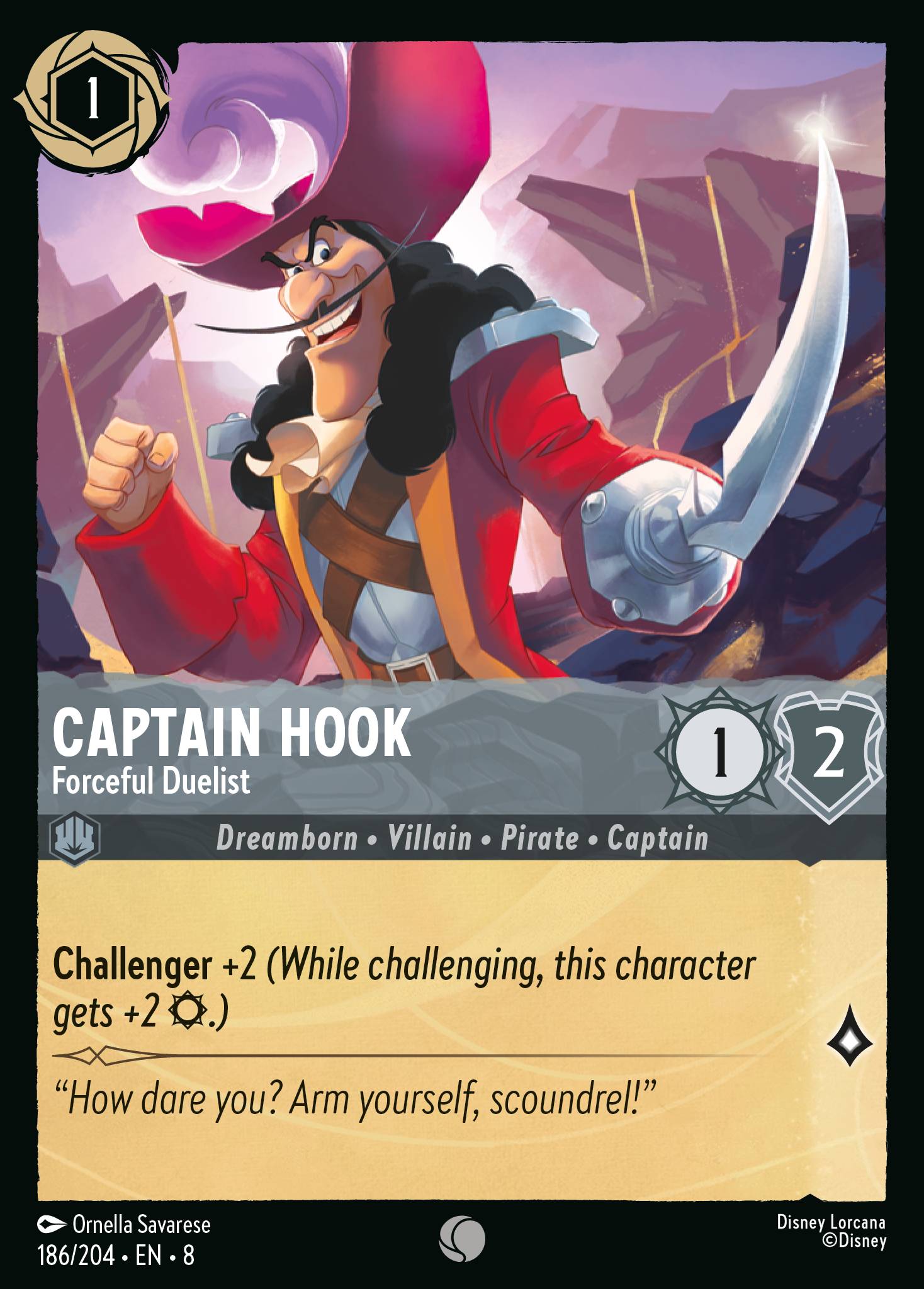 Captain Hook - Forceful Duelist (English)