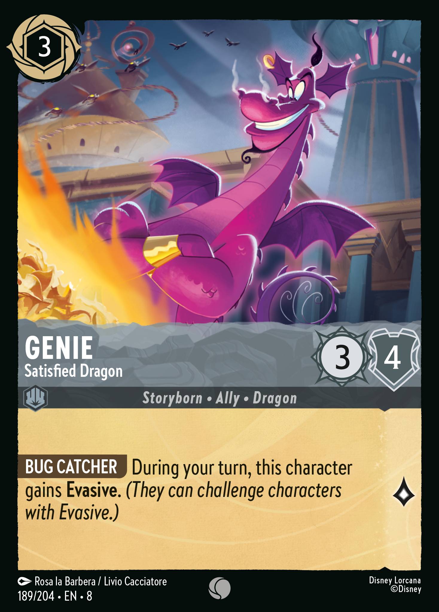 Genie - Satisfied Dragon (English)