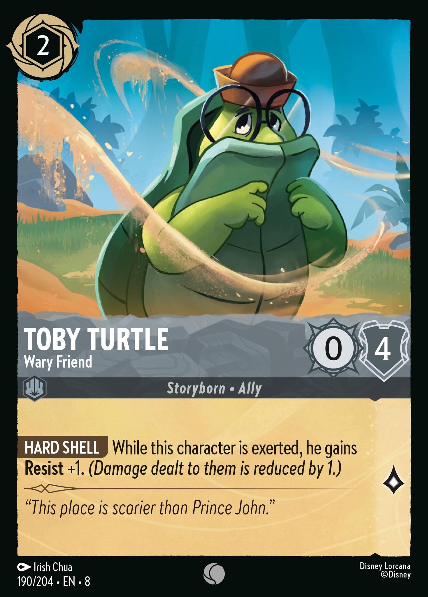 Toby Turtle - Wary Friend (English)