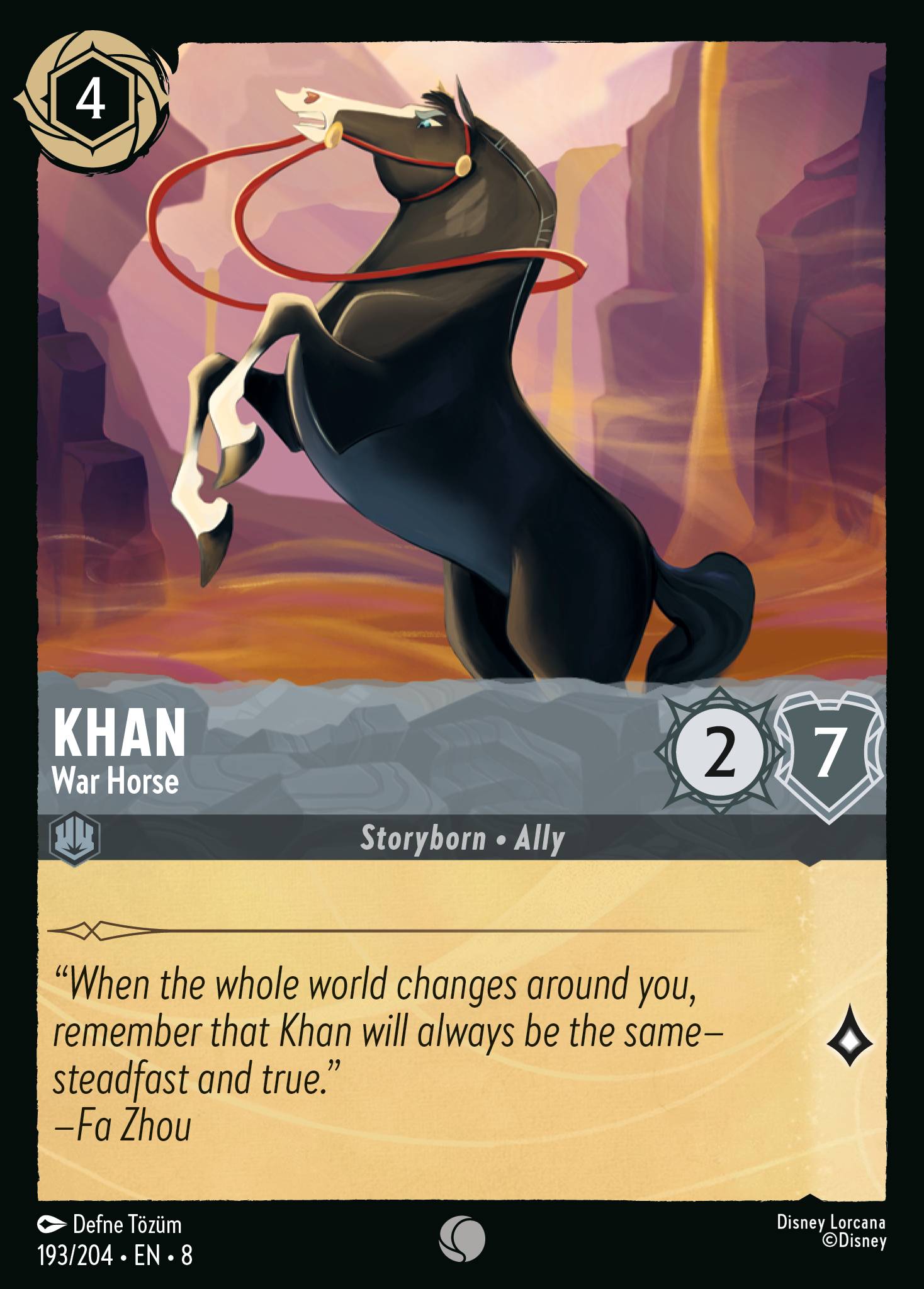 Khan - War Horse (English)
