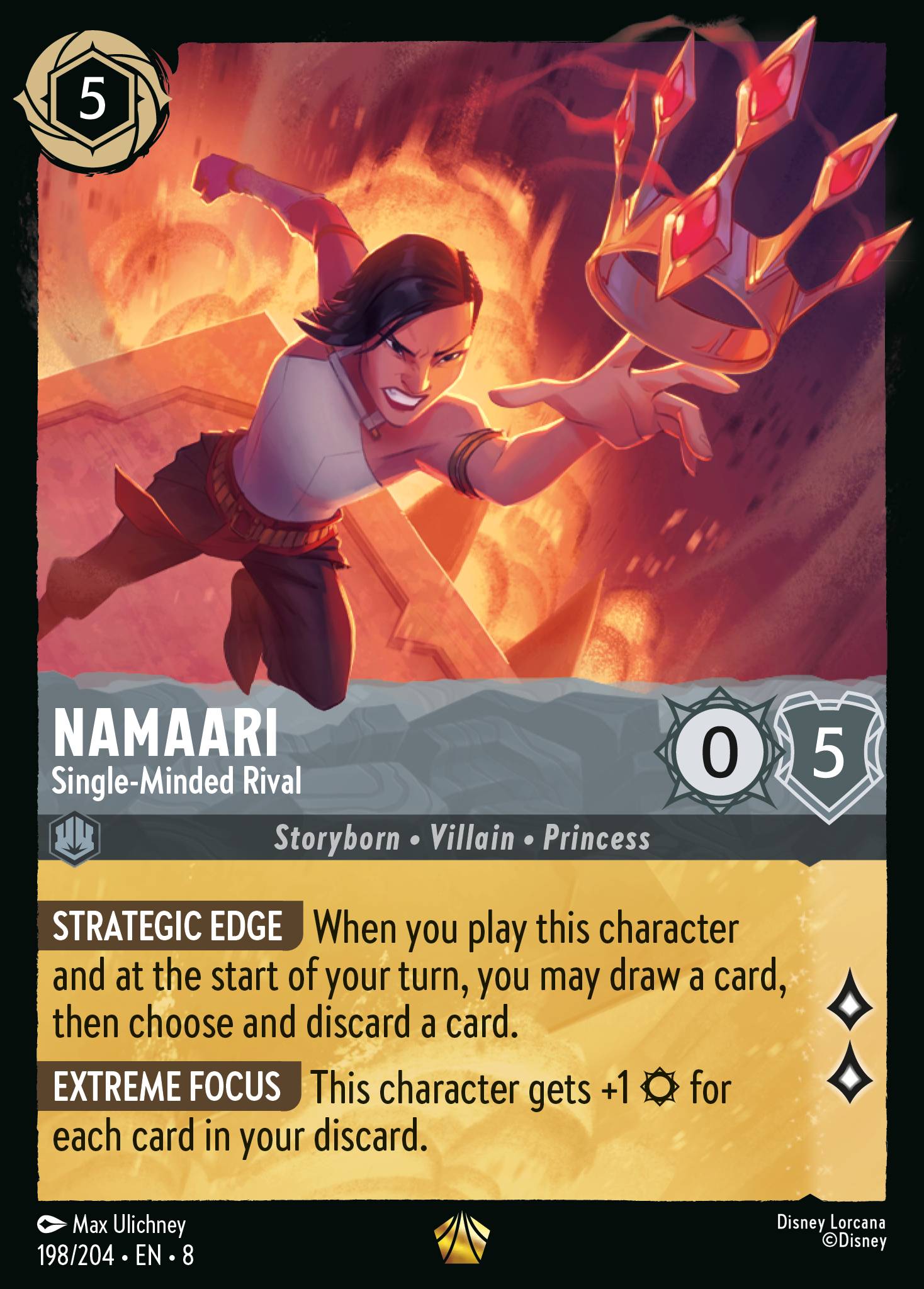 Namaari - Single-Minded Rival (Legendary) (English)