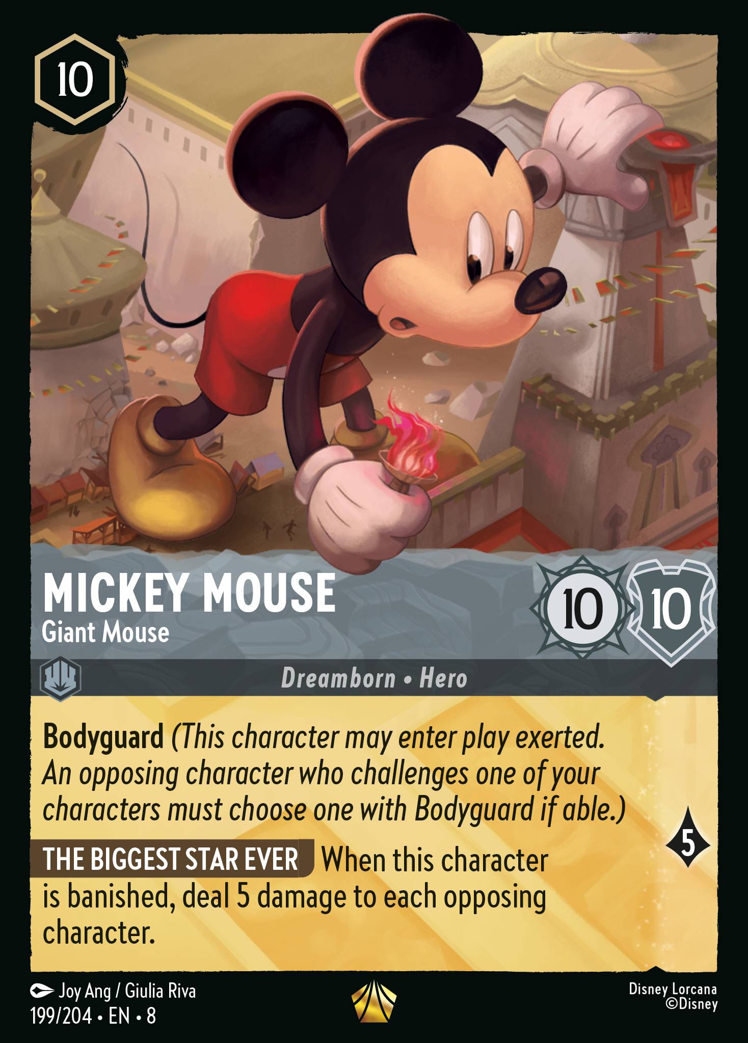 Mickey Mouse - Giant Mouse (Legendary) (English)