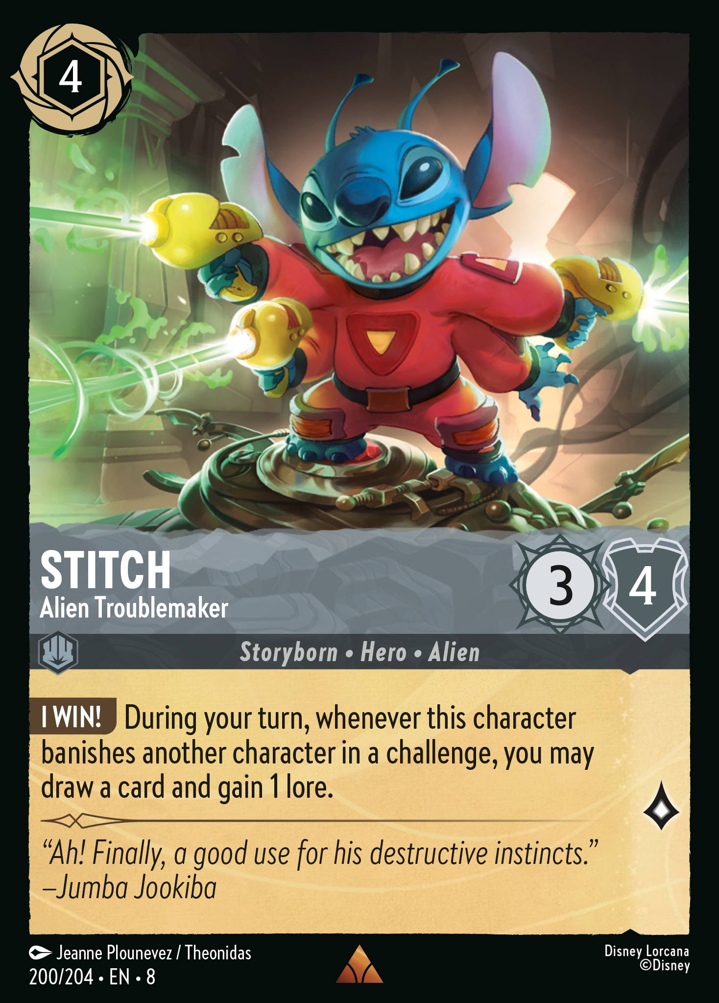 Stitch - Alien Troublemaker (English)