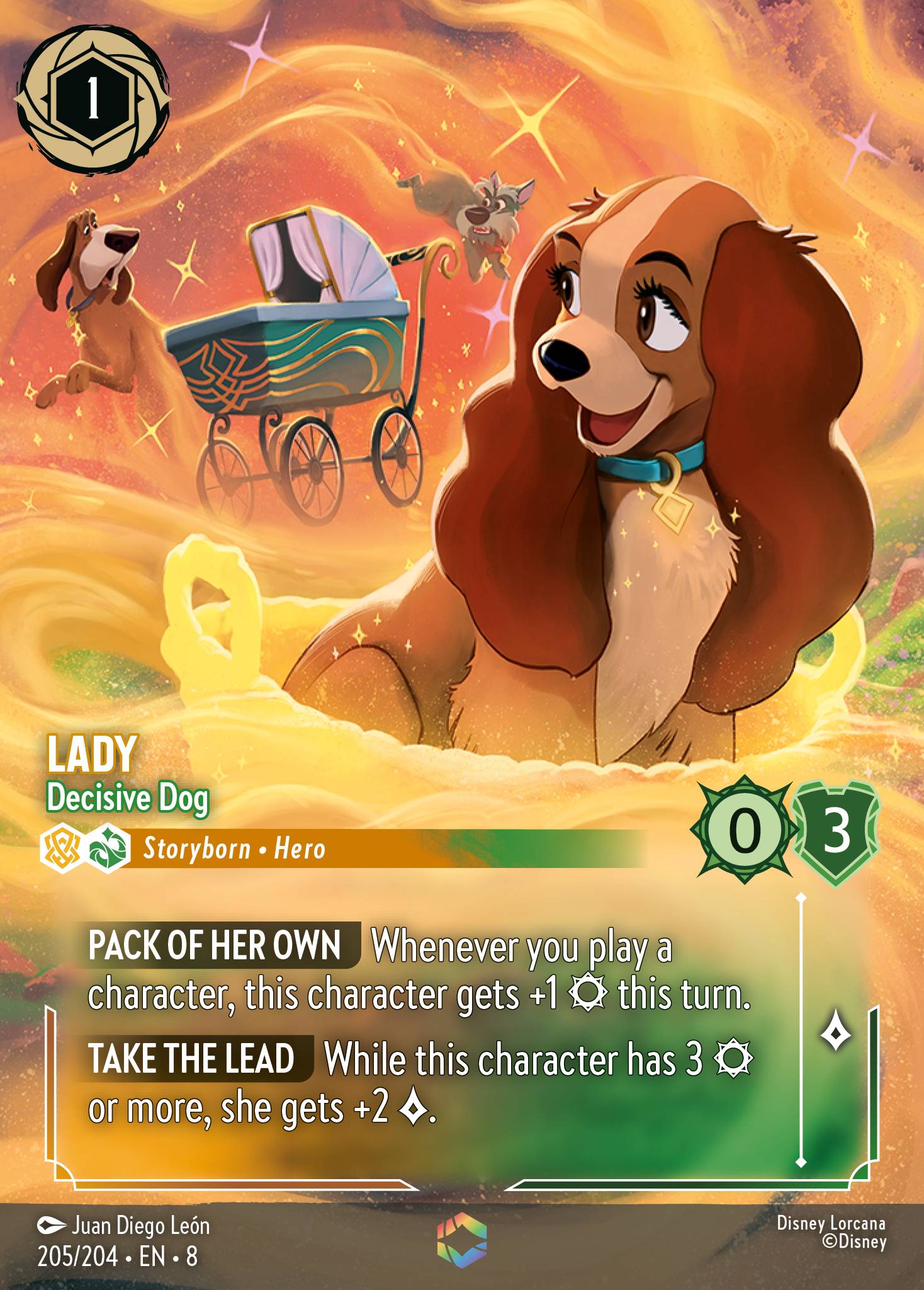 Lady - Decisive Dog (Enchanted) (English)