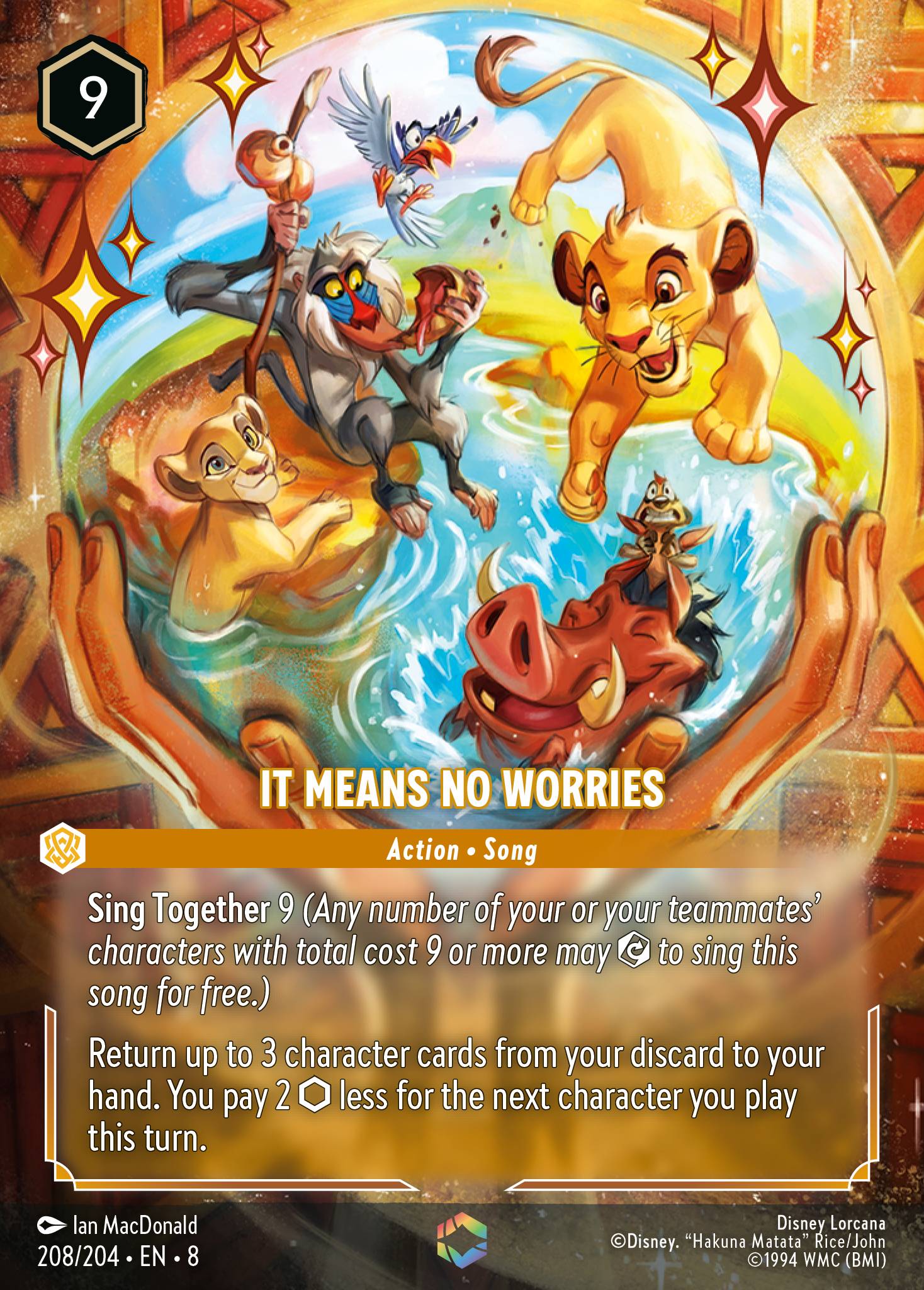 It Means No Worries (Enchanted) (English)