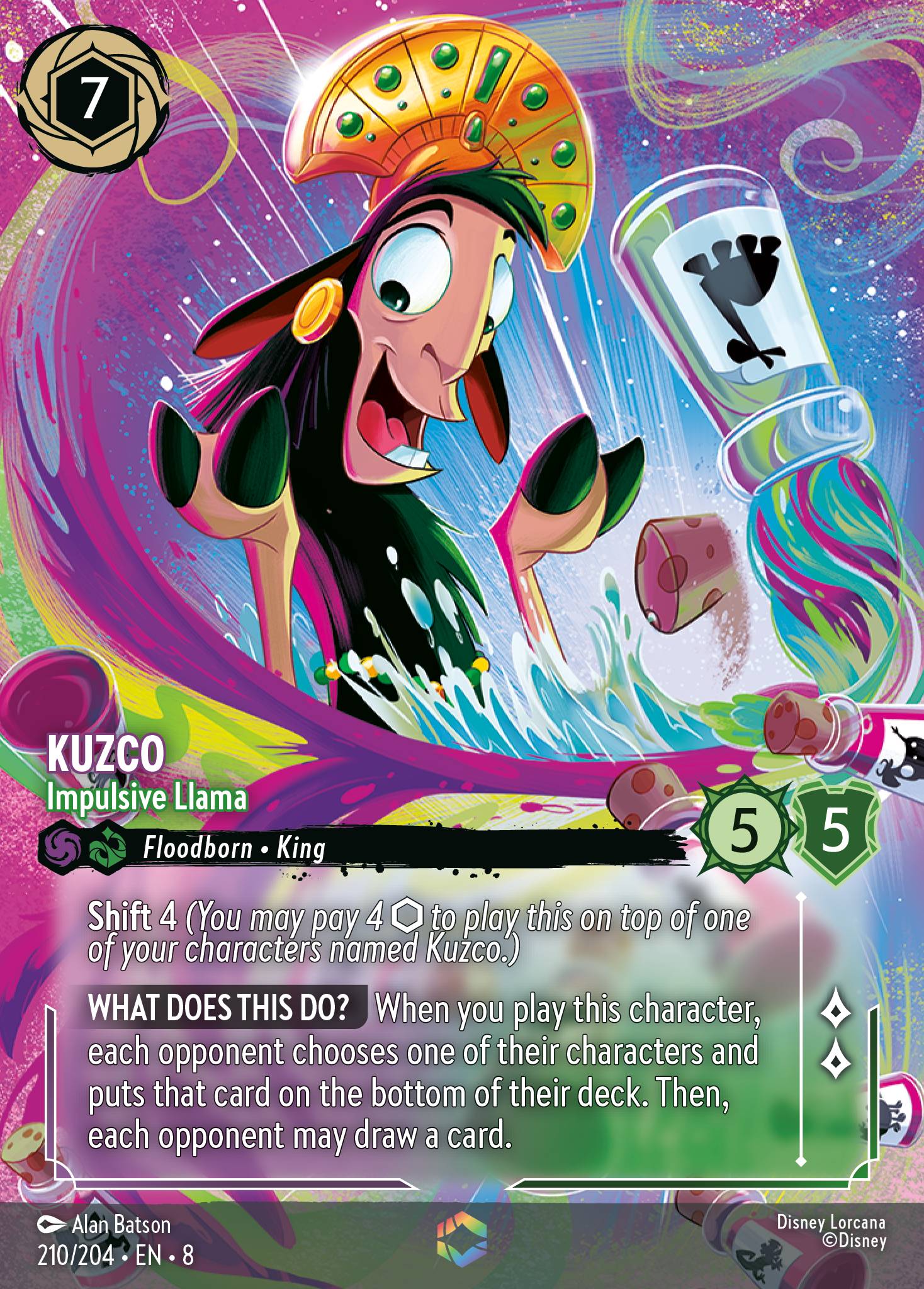 Kuzco - Impulsive Llama (Enchanted) (English)