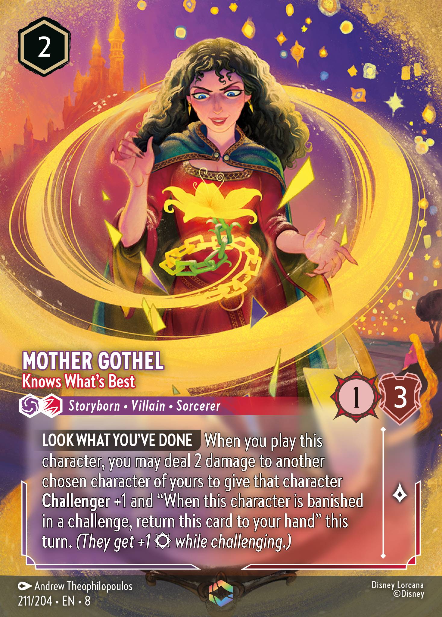 Mother Gothel - Knows What's Best (Enchanted) (English)