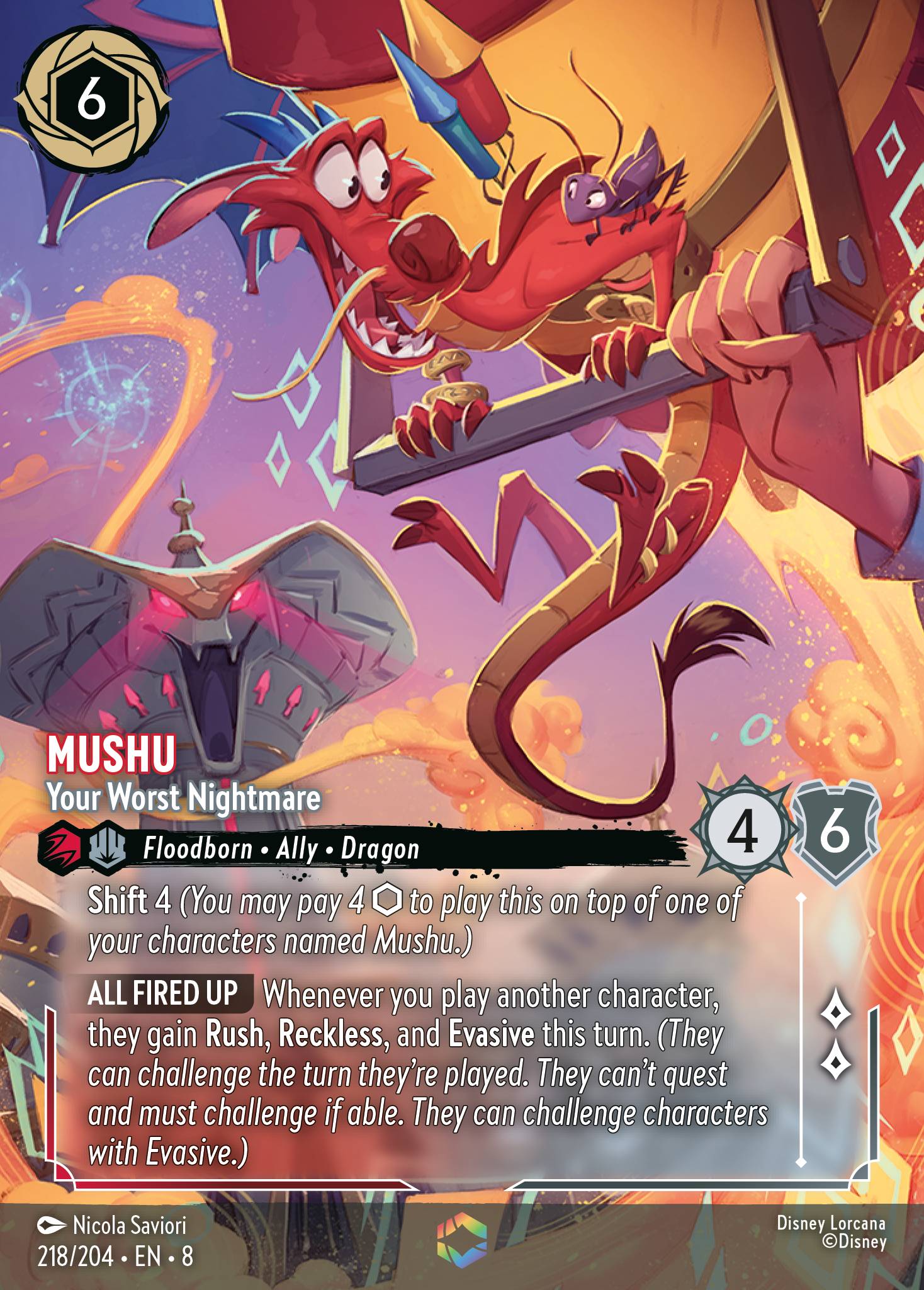Mushu - Your Worst Nightmare (Enchanted) (English)