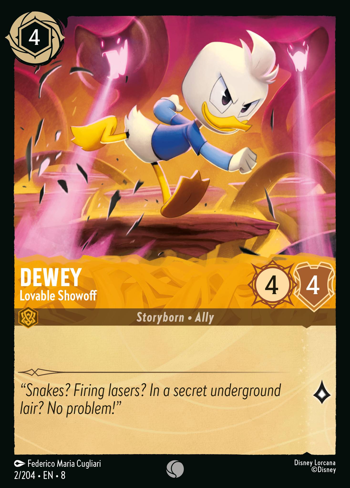 Dewey - Lovable Showoff (English)