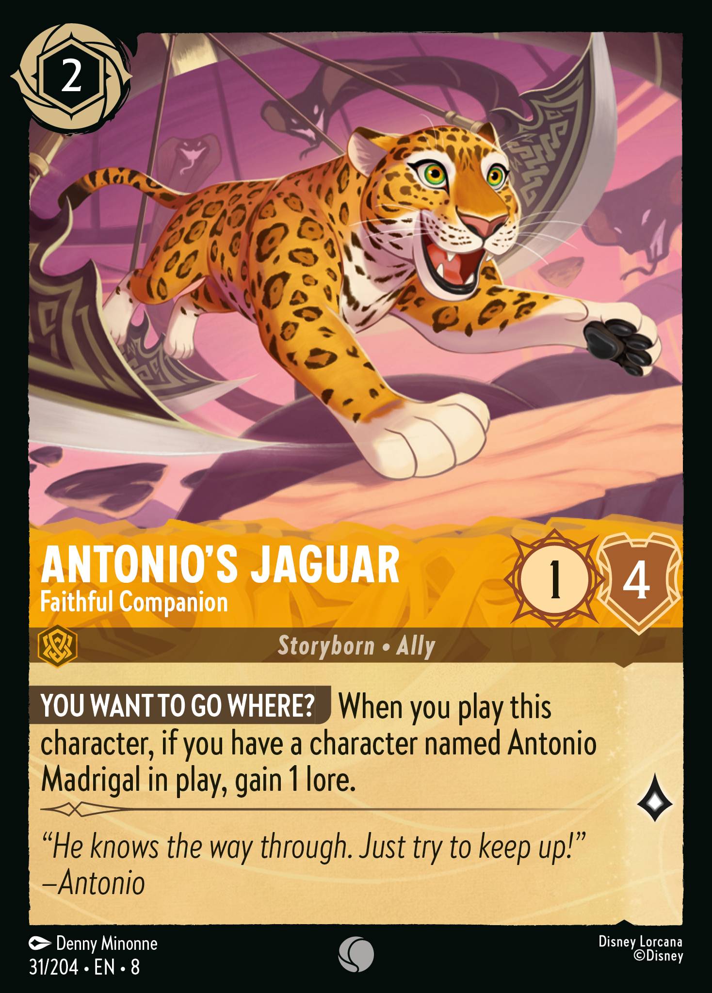 Antonio's Jaguar - Faithful Companion (English)