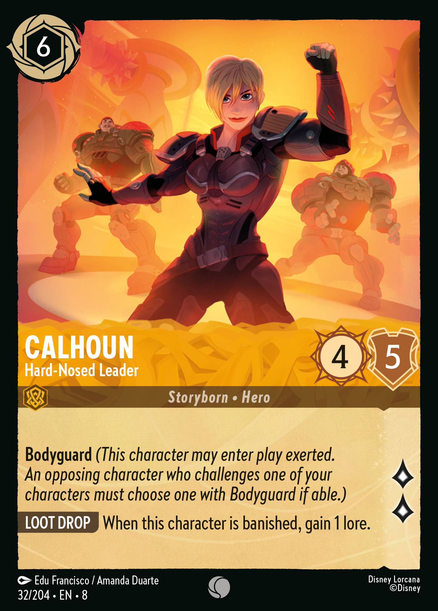 Calhoun - Hard-Nosed Leader (English)