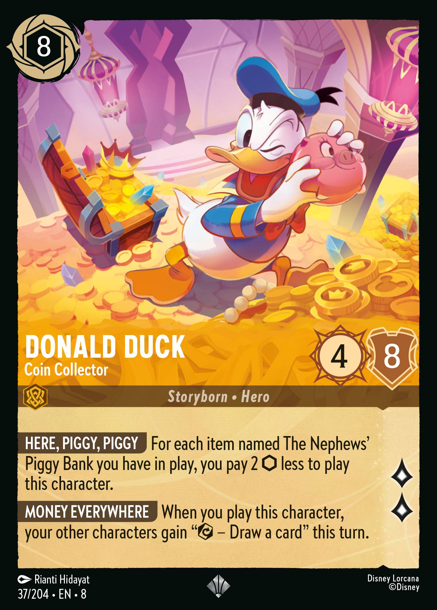 Donald Duck - Coin Collector (English)