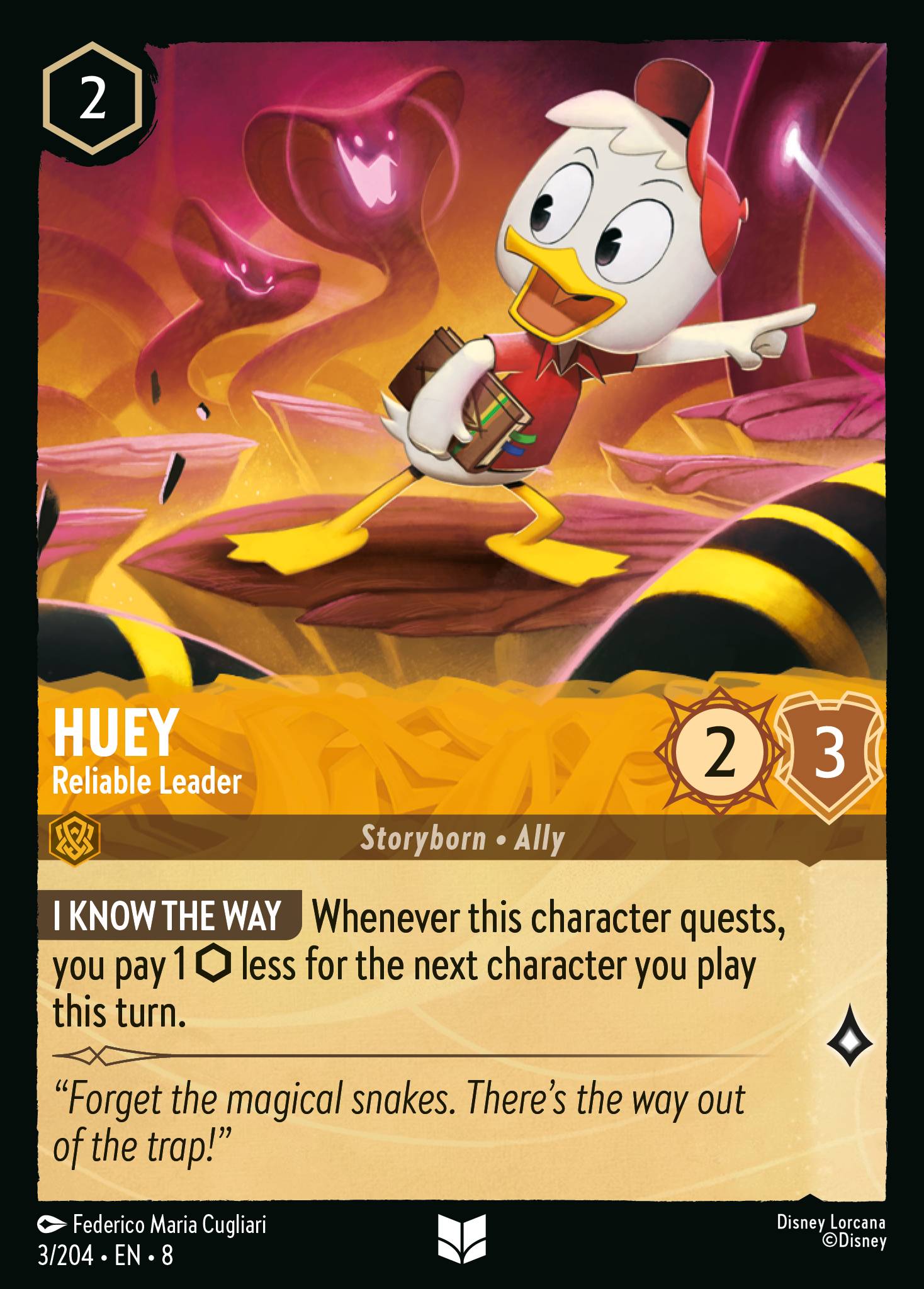 Huey - Reliable Leader (English)