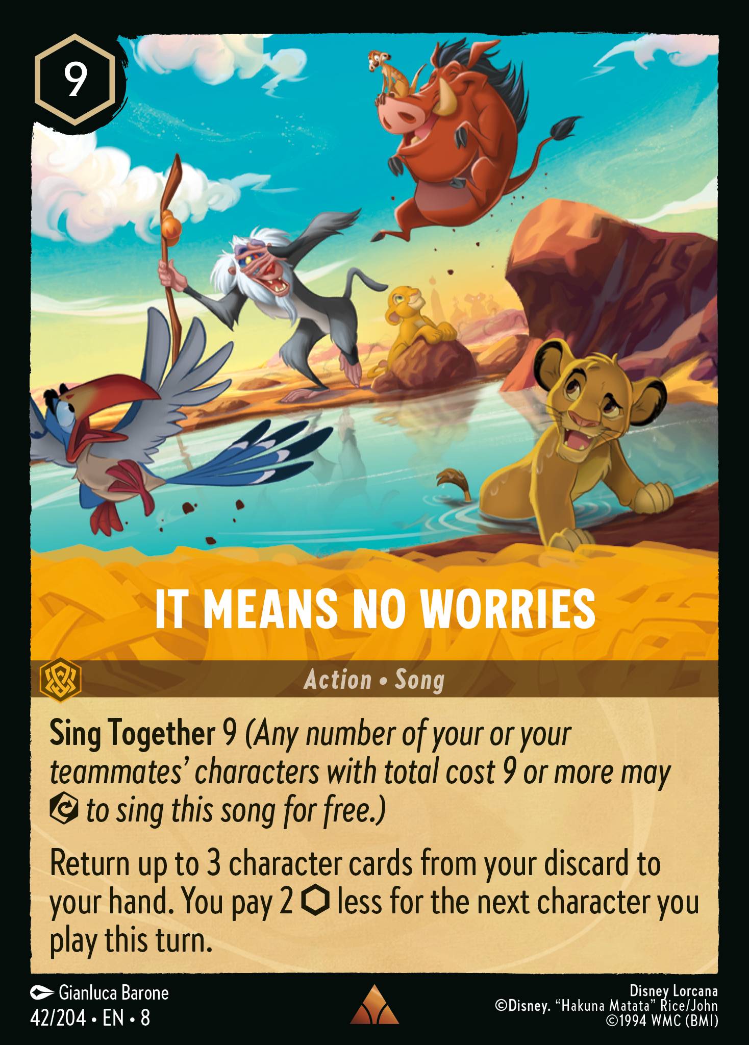 It Means No Worries (English)