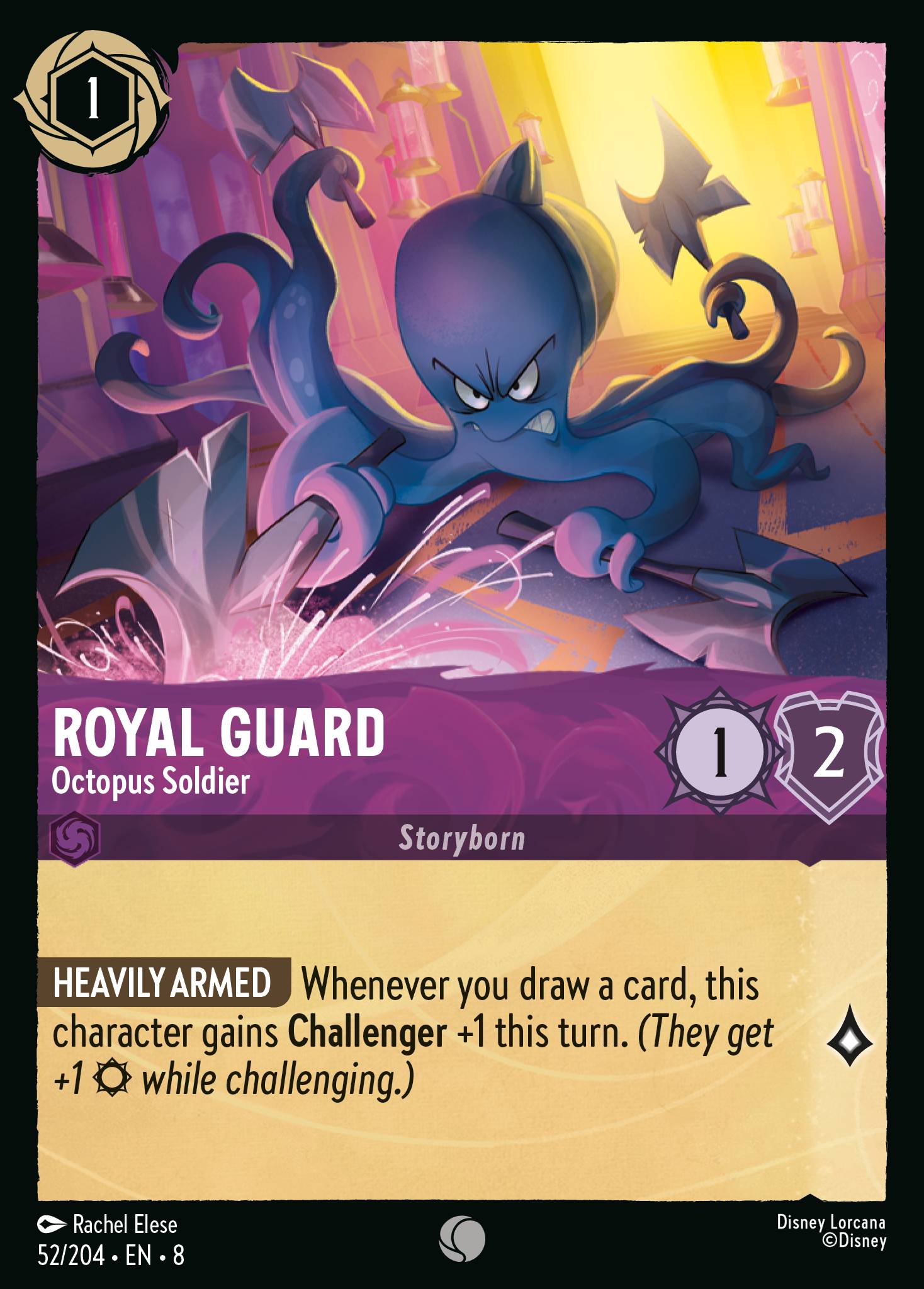 Royal Guard - Octopus Soldier (English)
