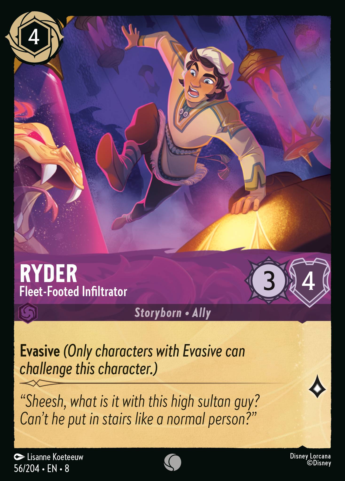 Ryder - Fleet-Footed Infiltrator (English)
