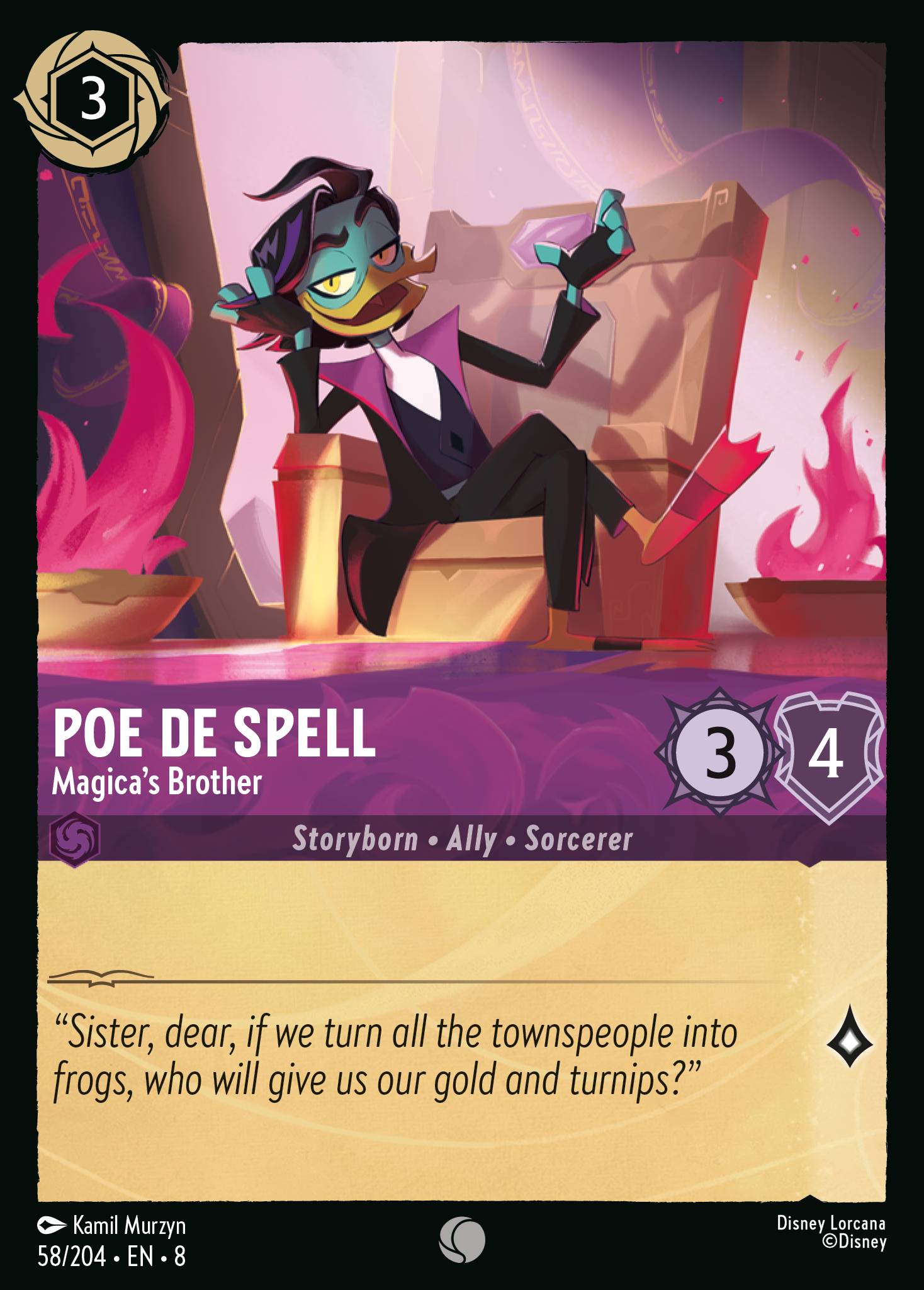 Poe De Spell - Magica's Brother (English)