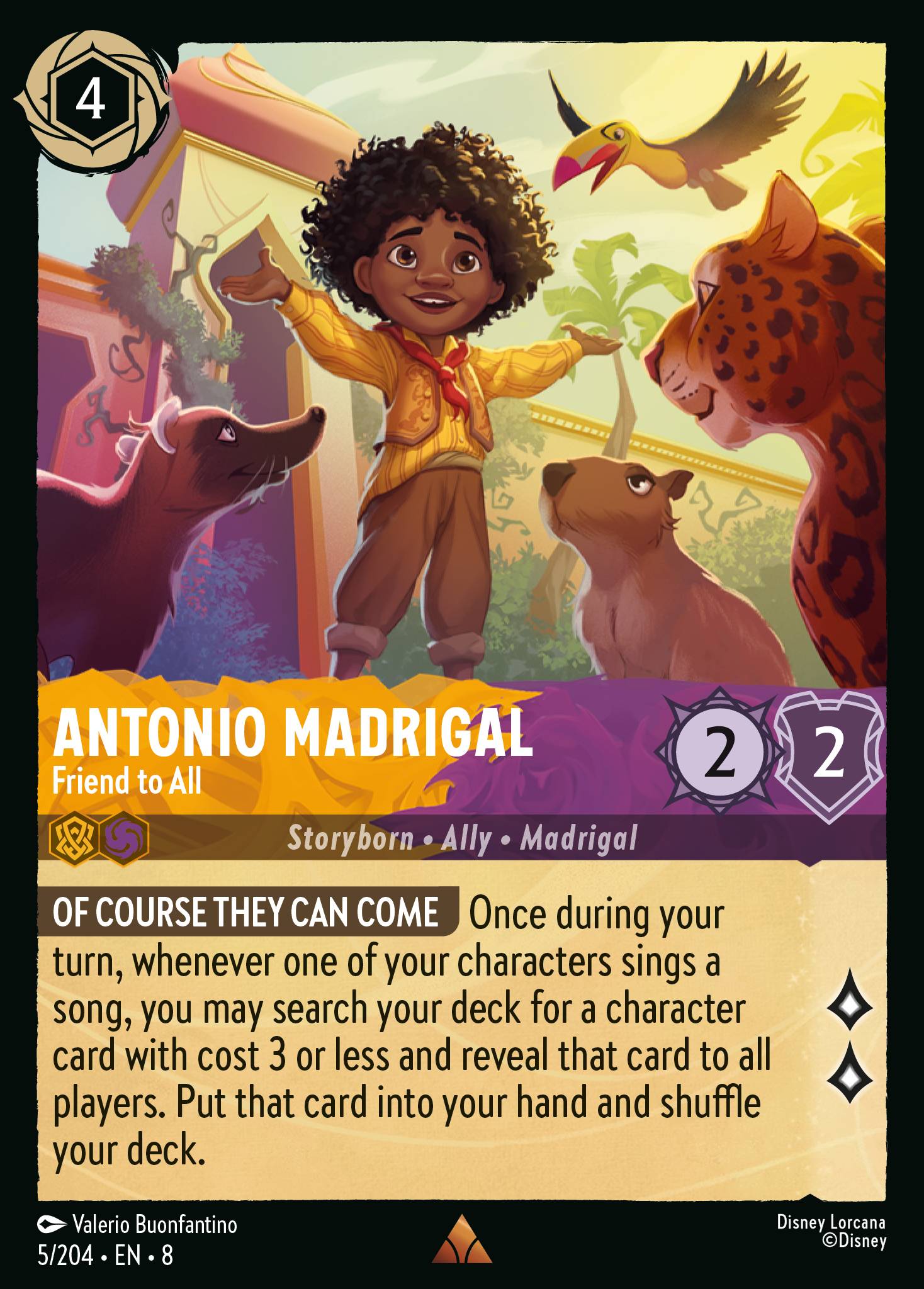 Antonio Madrigal - Friend to All (English)