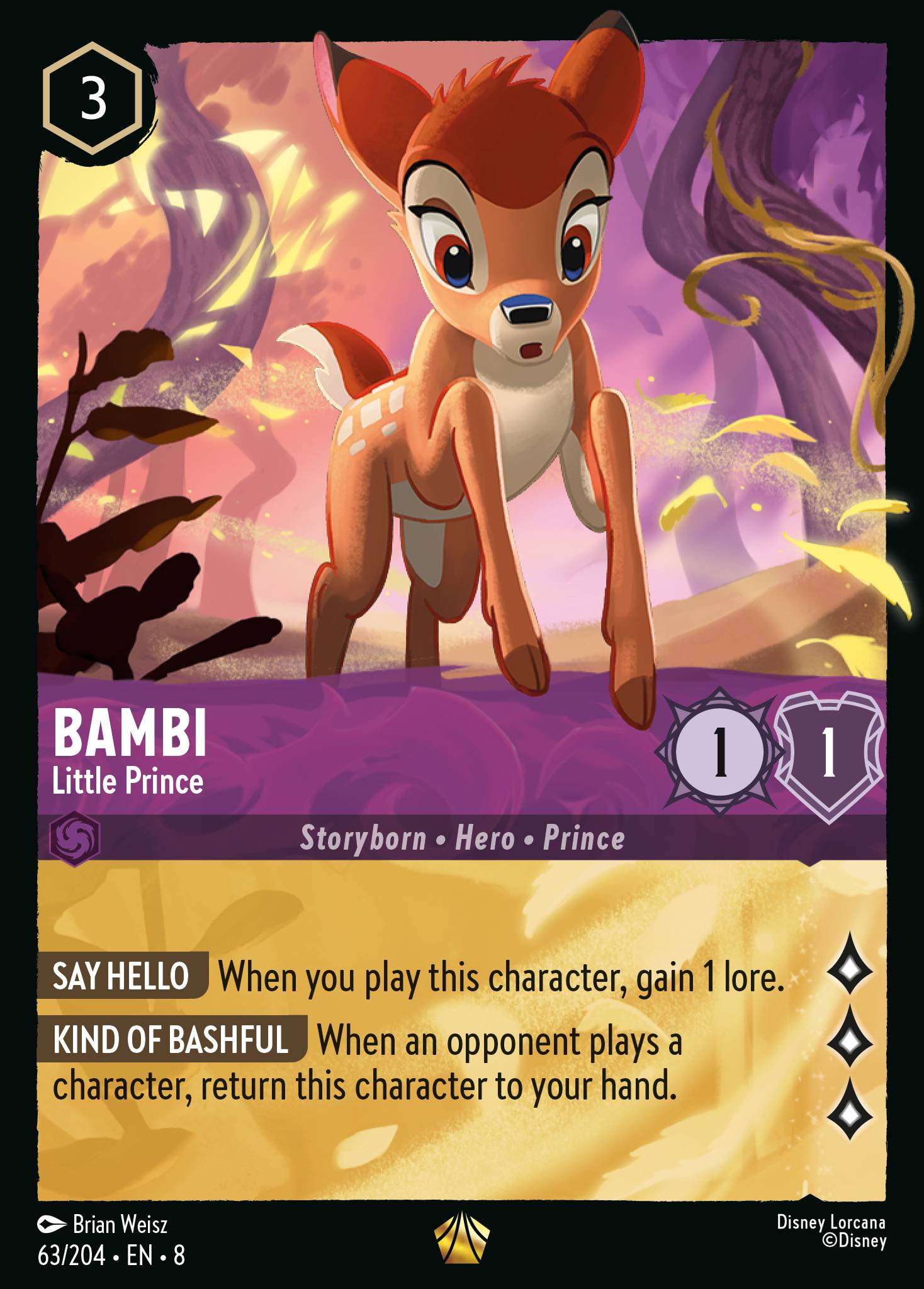 Bambi - Little Prince (Legendary) (English)