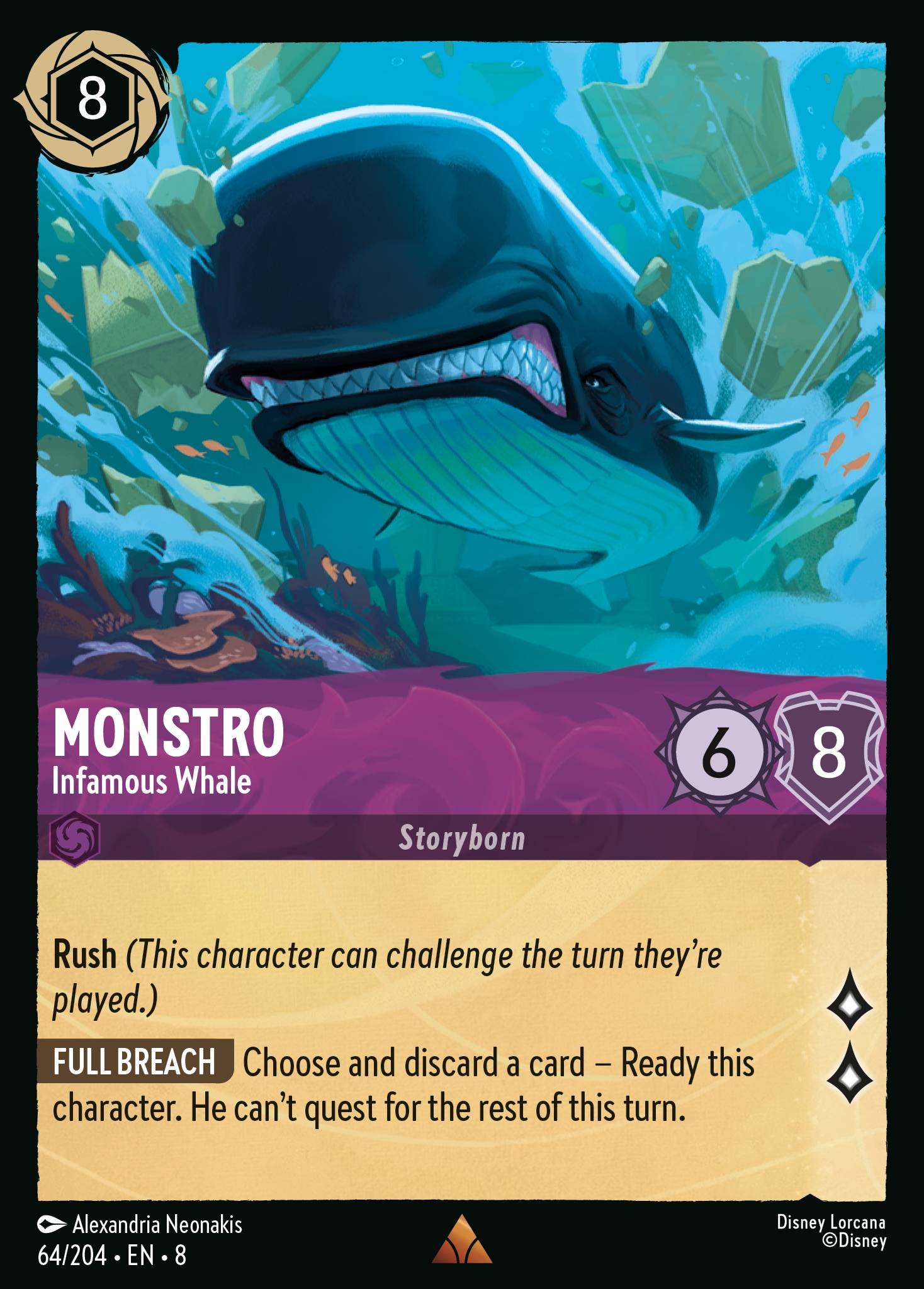 Monstro - Infamous Whale (English)