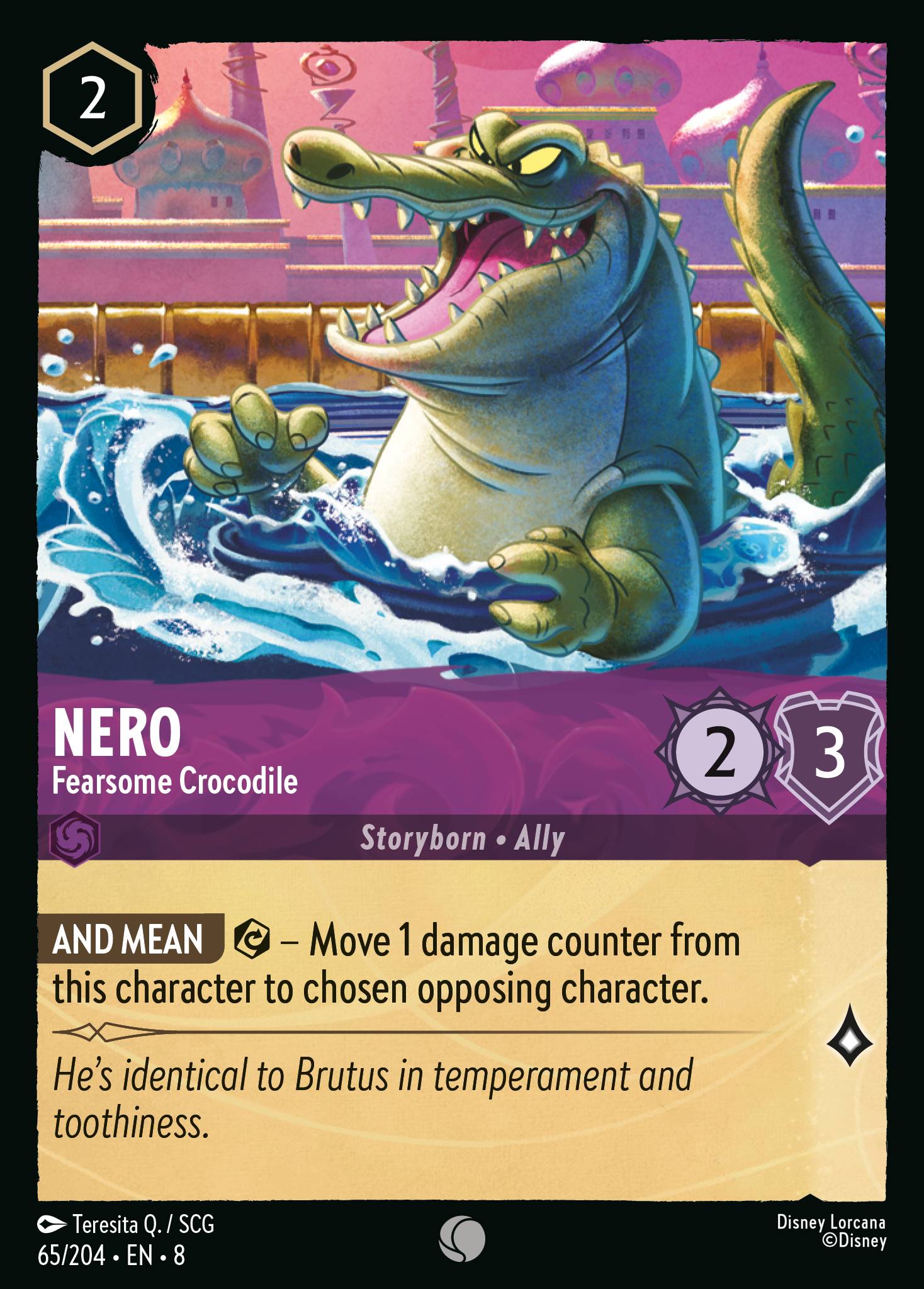 Nero - Fearsome Crocodile (English)