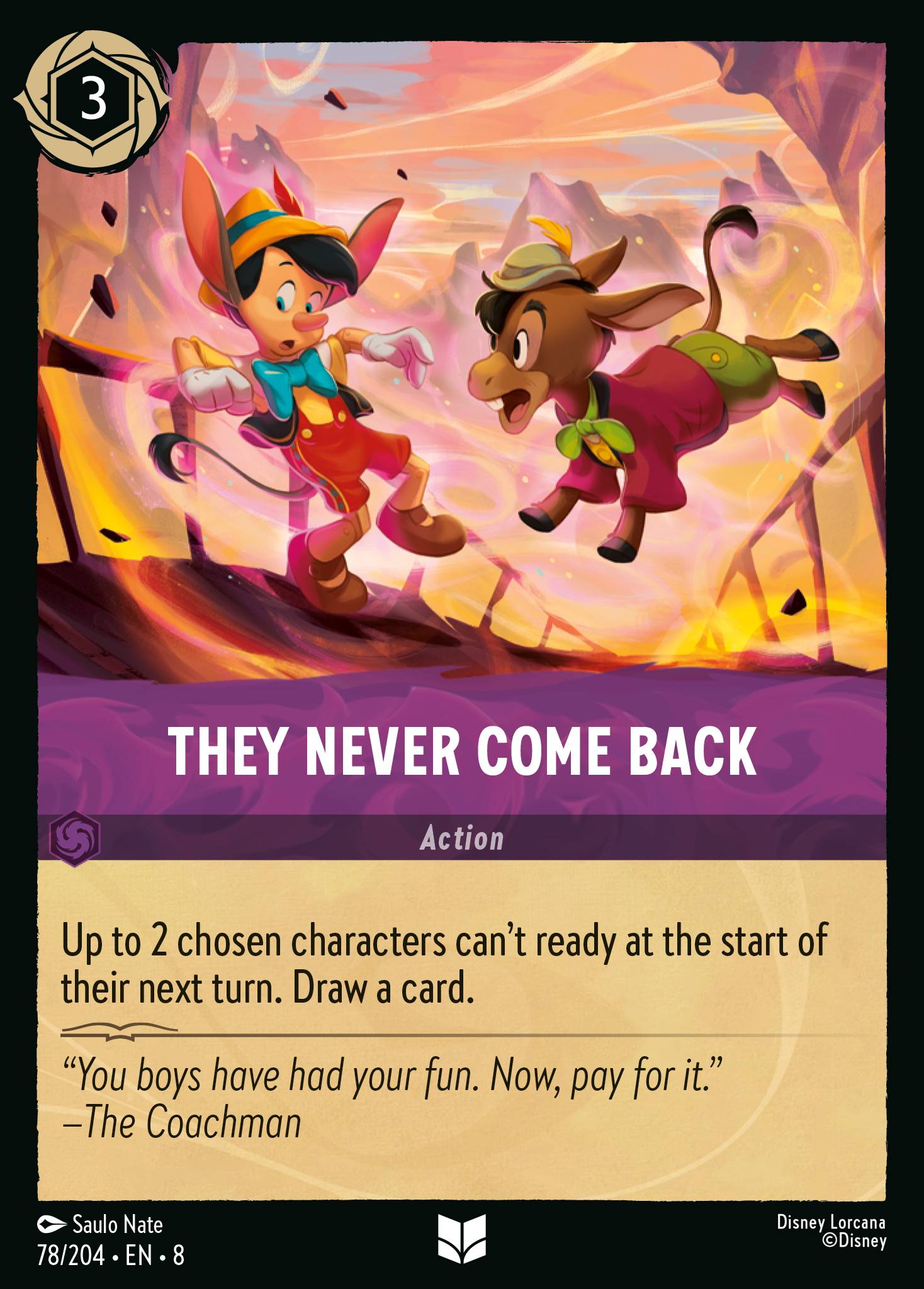 They Never Come Back (English)