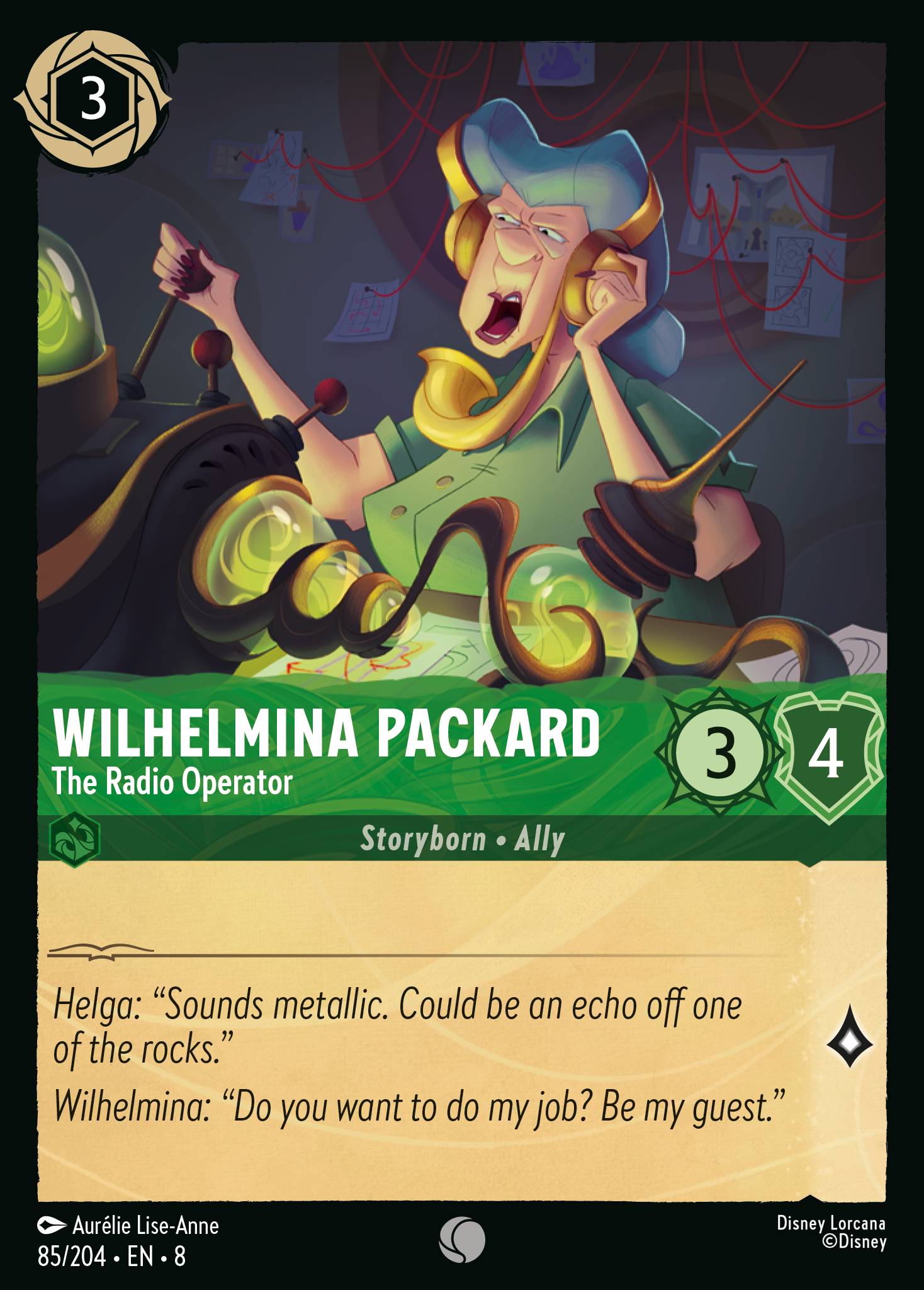 Wilhelmina Packard - The Radio Operator (English)