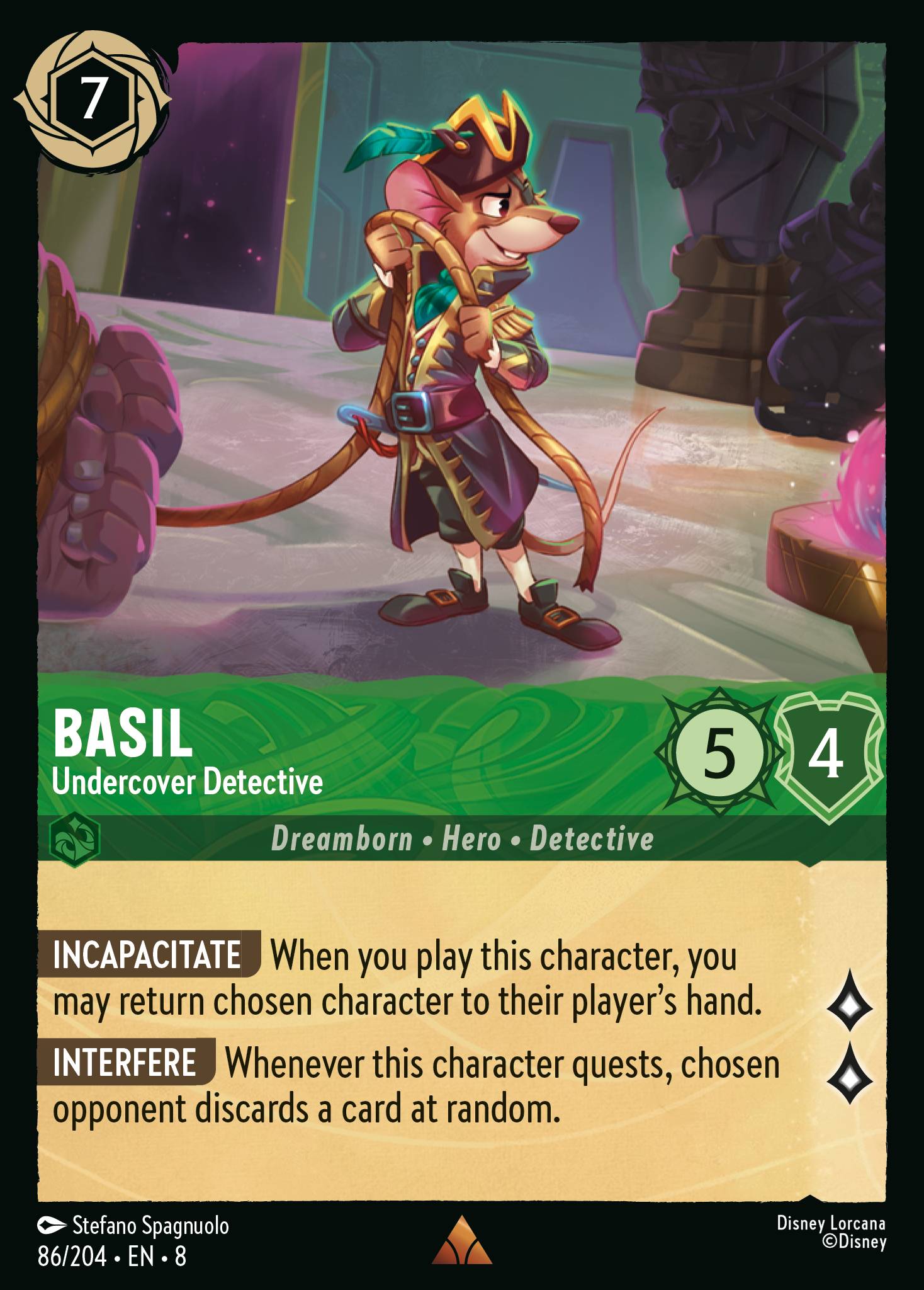 Basil - Undercover Detective (English)