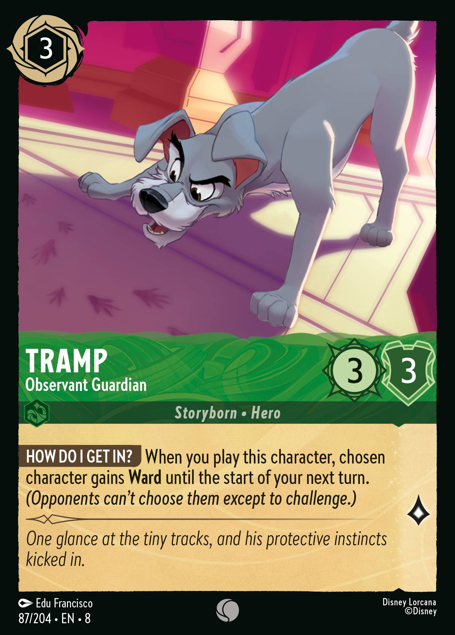 Tramp - Observant Guardian (English)