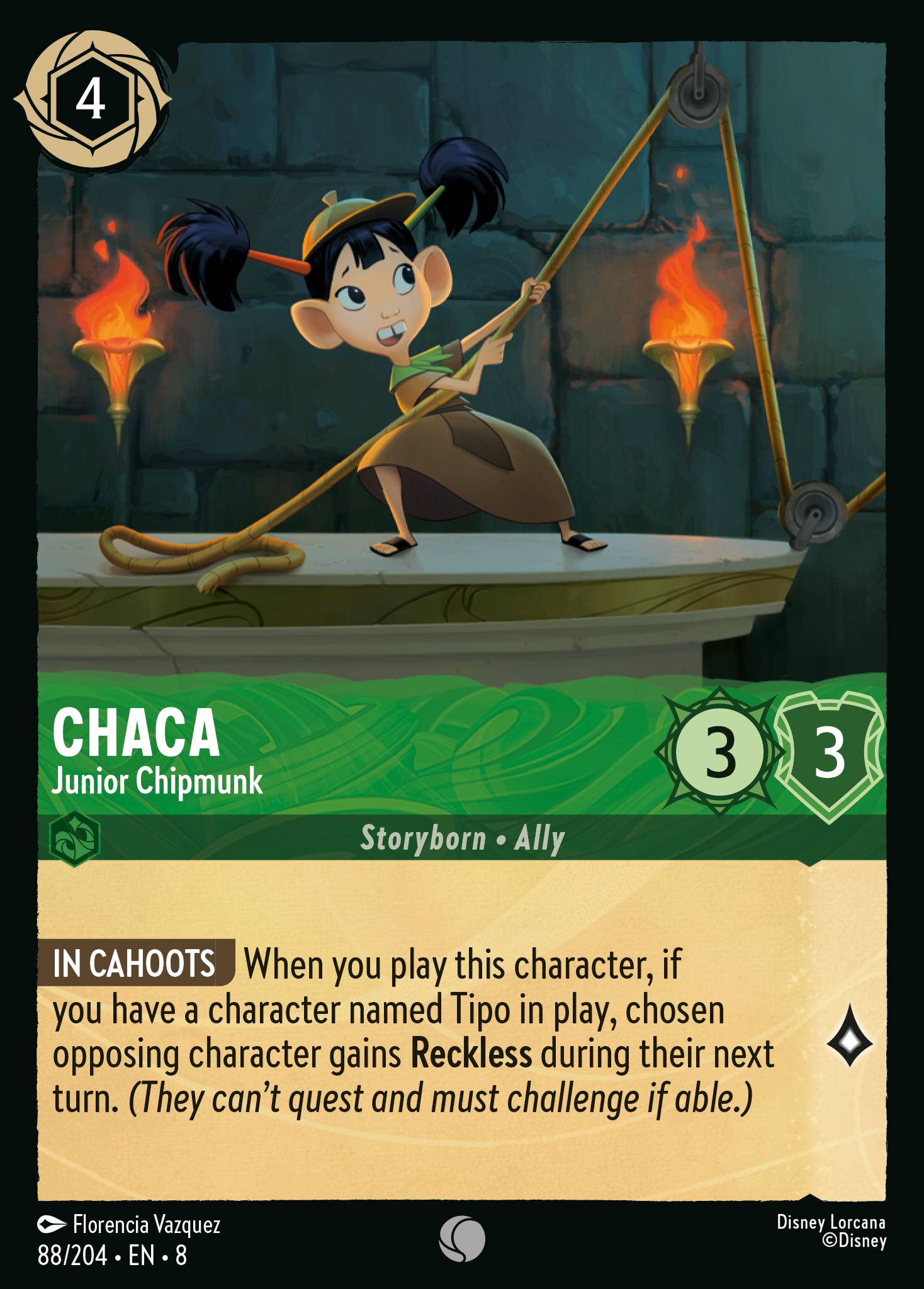 Chaca - Junior Chipmunk (English)