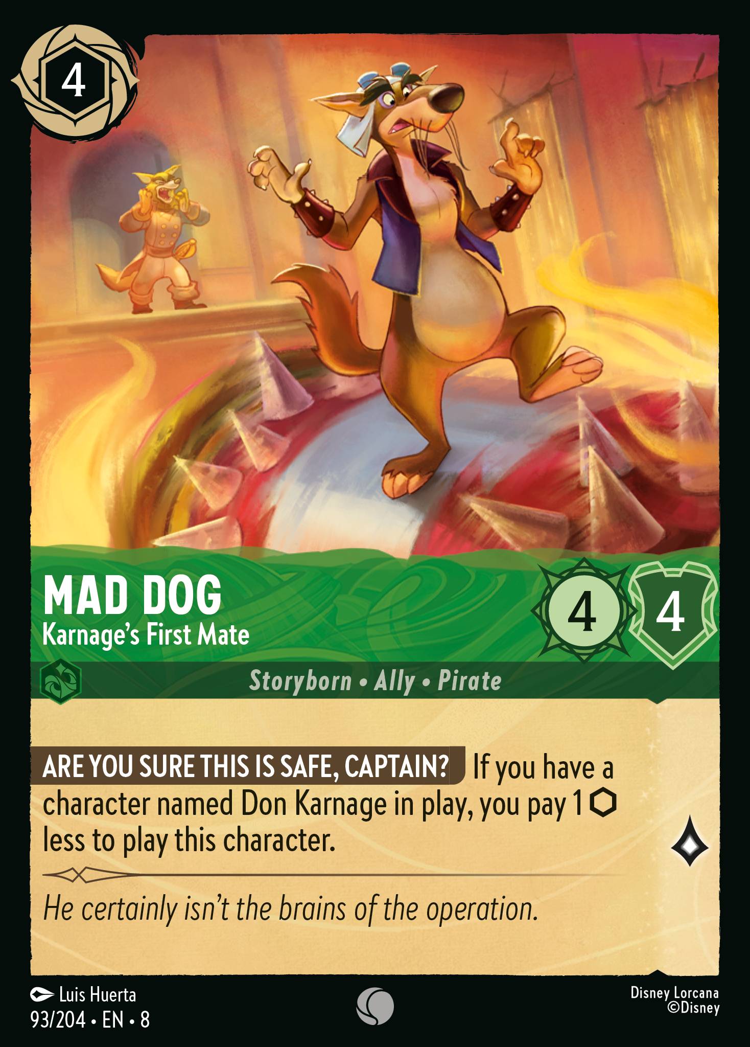 Mad Dog - Karnage's First Mate (English)