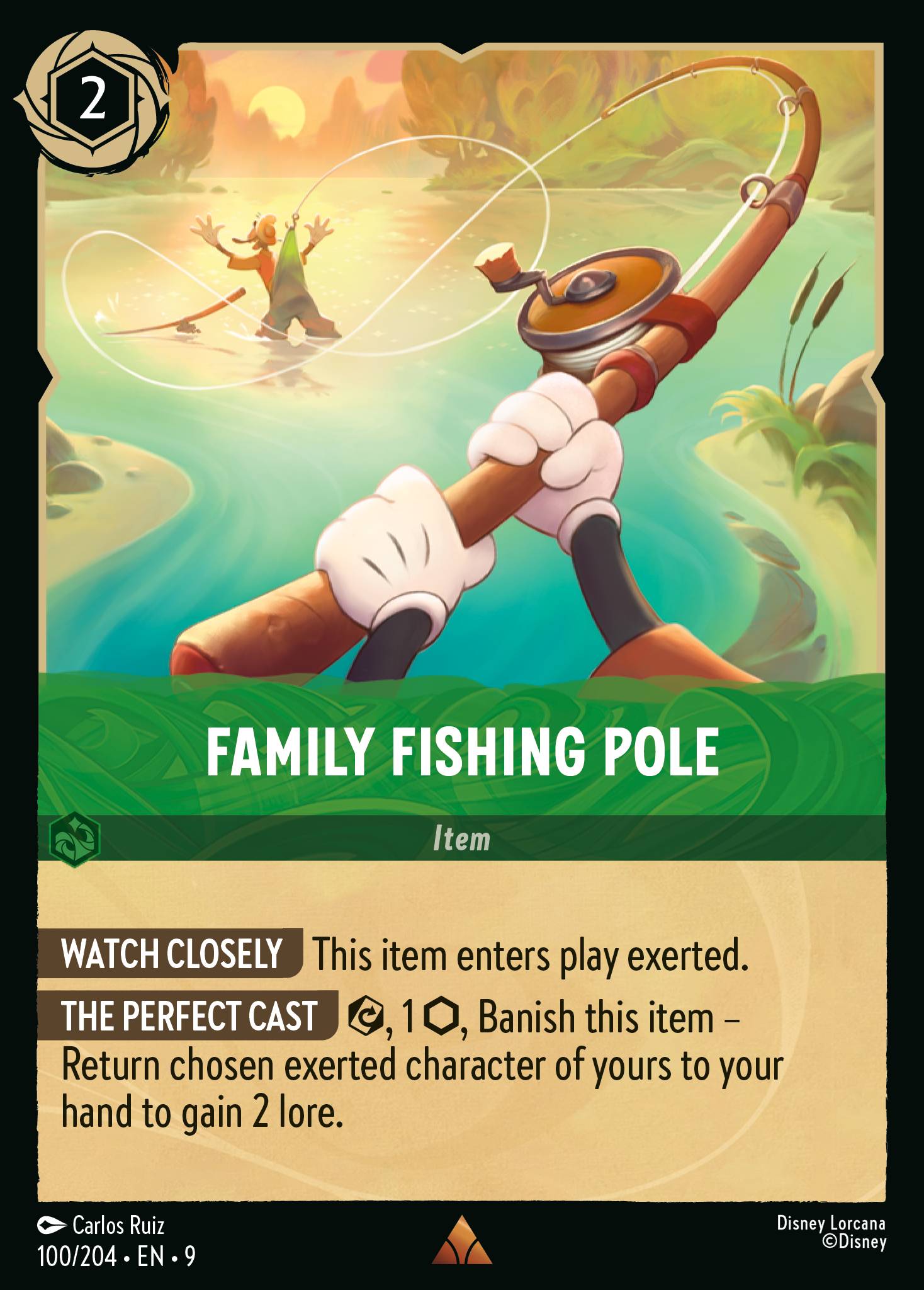 Family Fishing Pole (English)