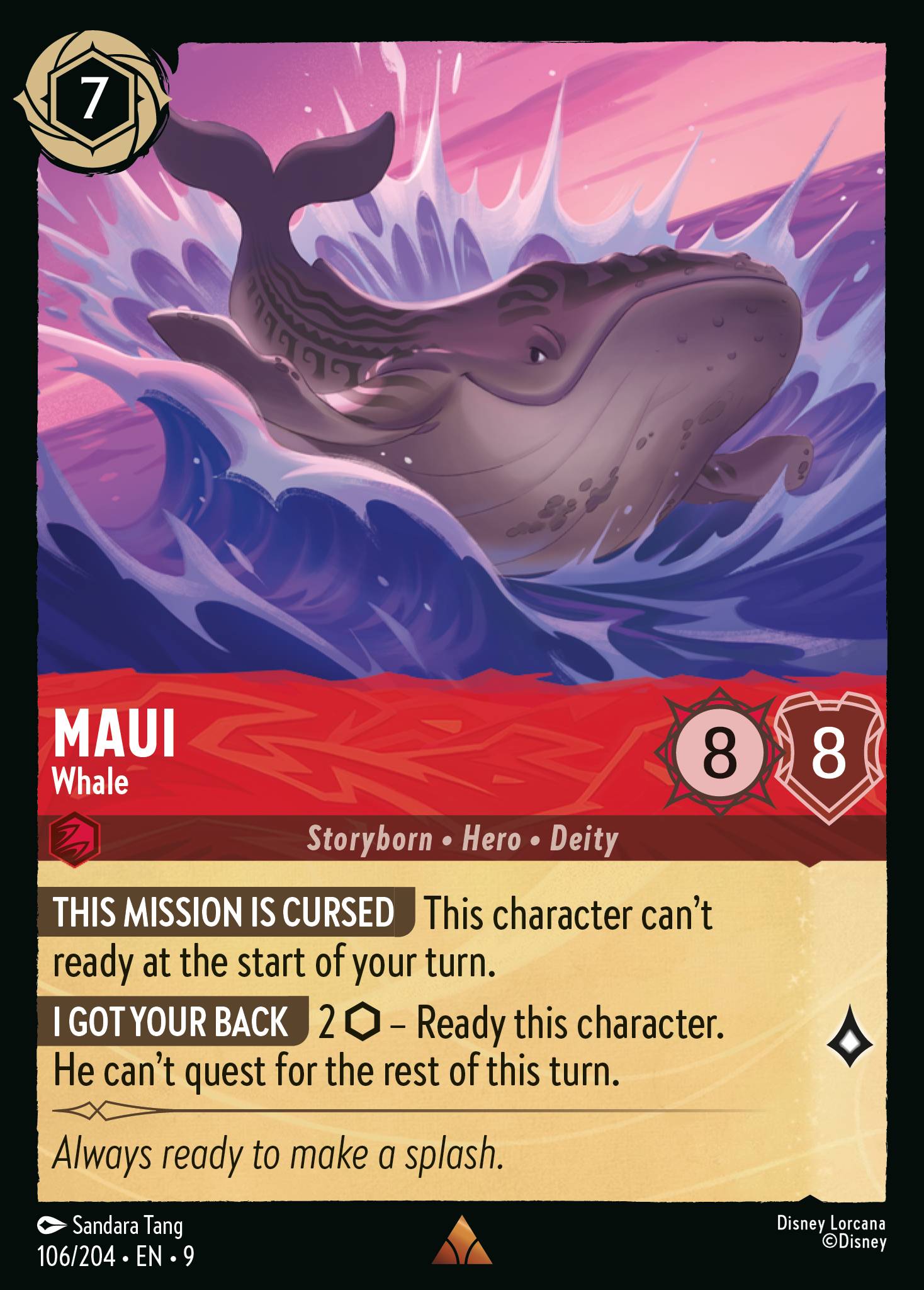 Maui - Whale (English)