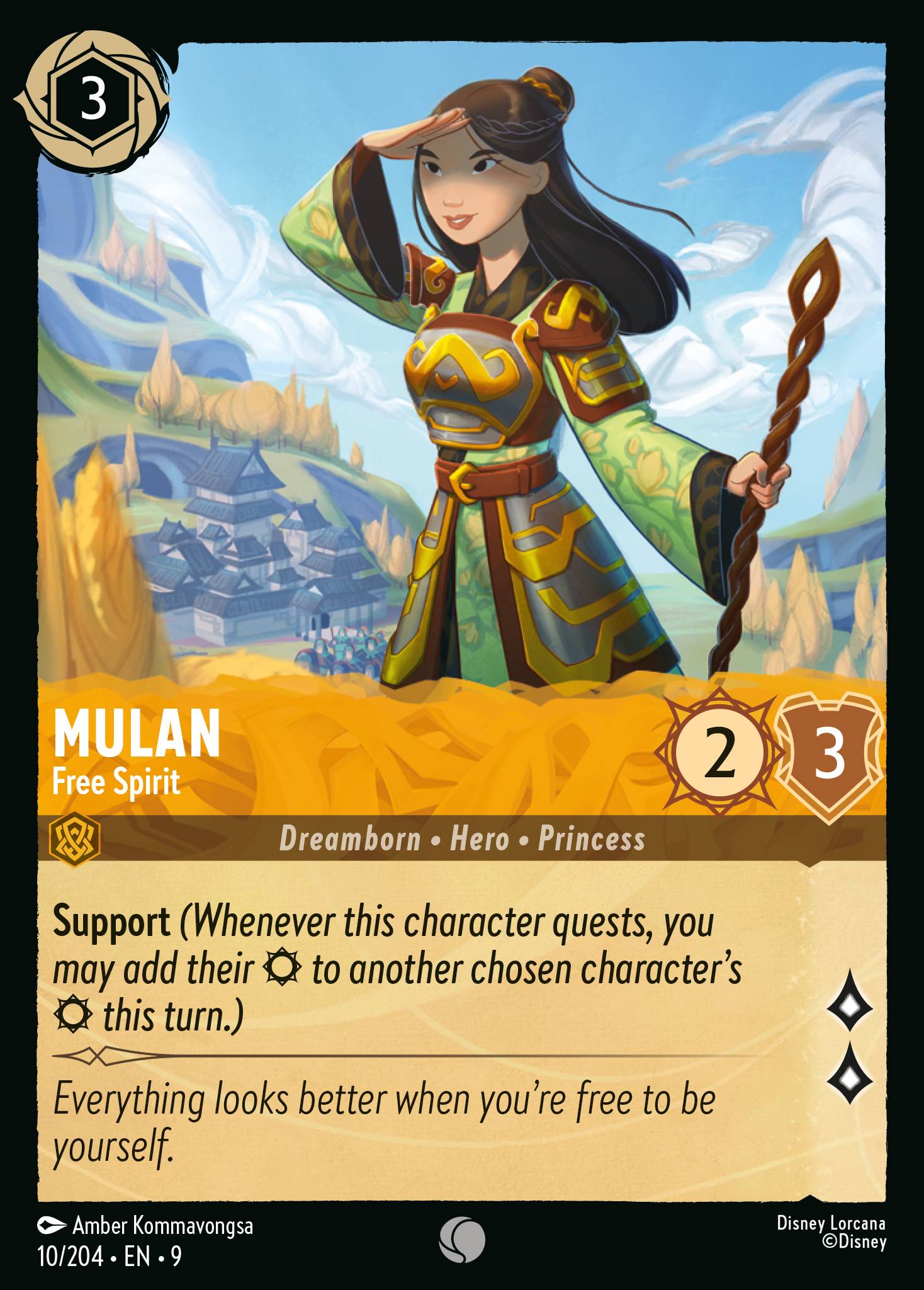 Mulan - Free Spirit (English)