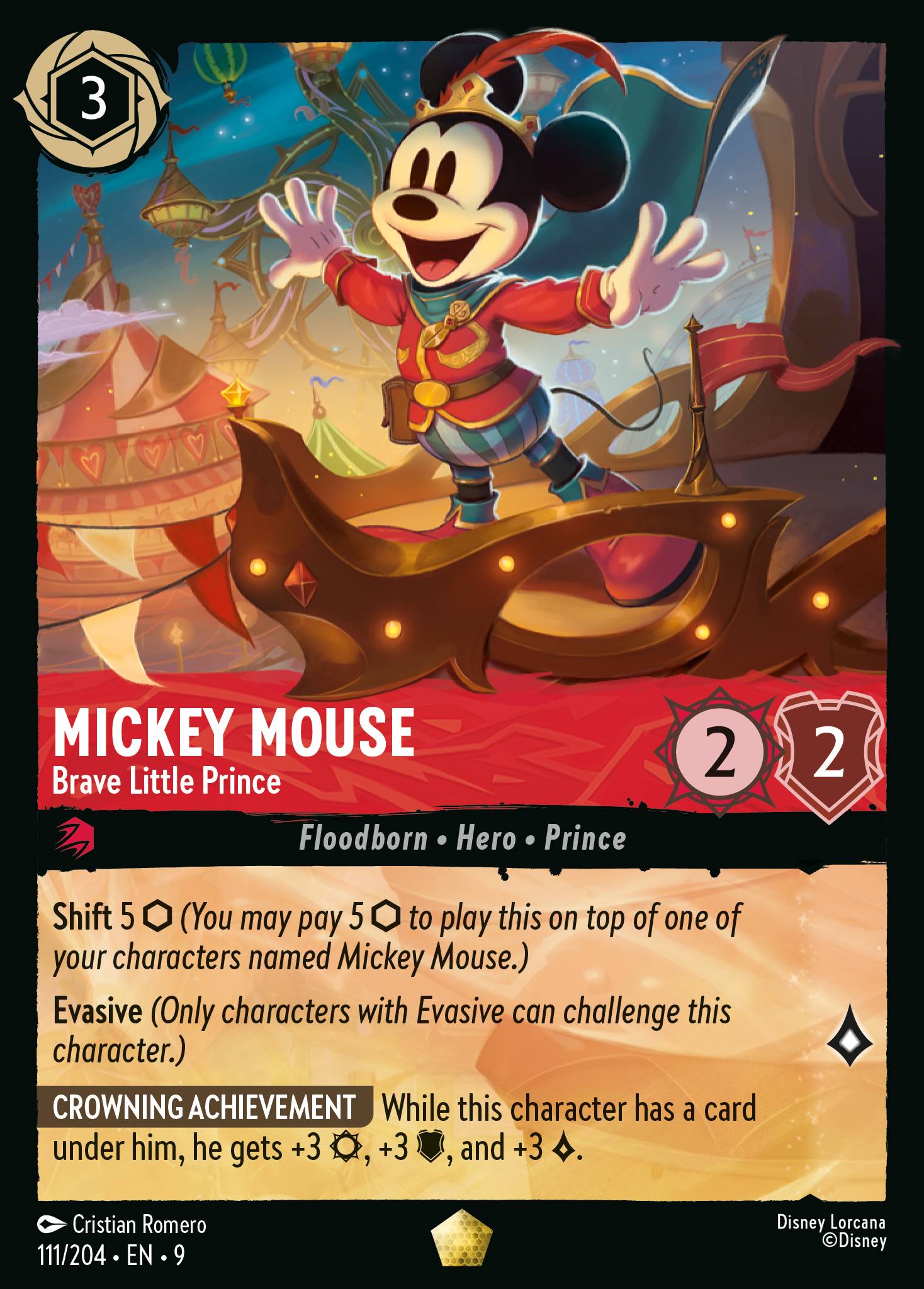 Mickey Mouse - Brave Little Prince (Legendary) (English)