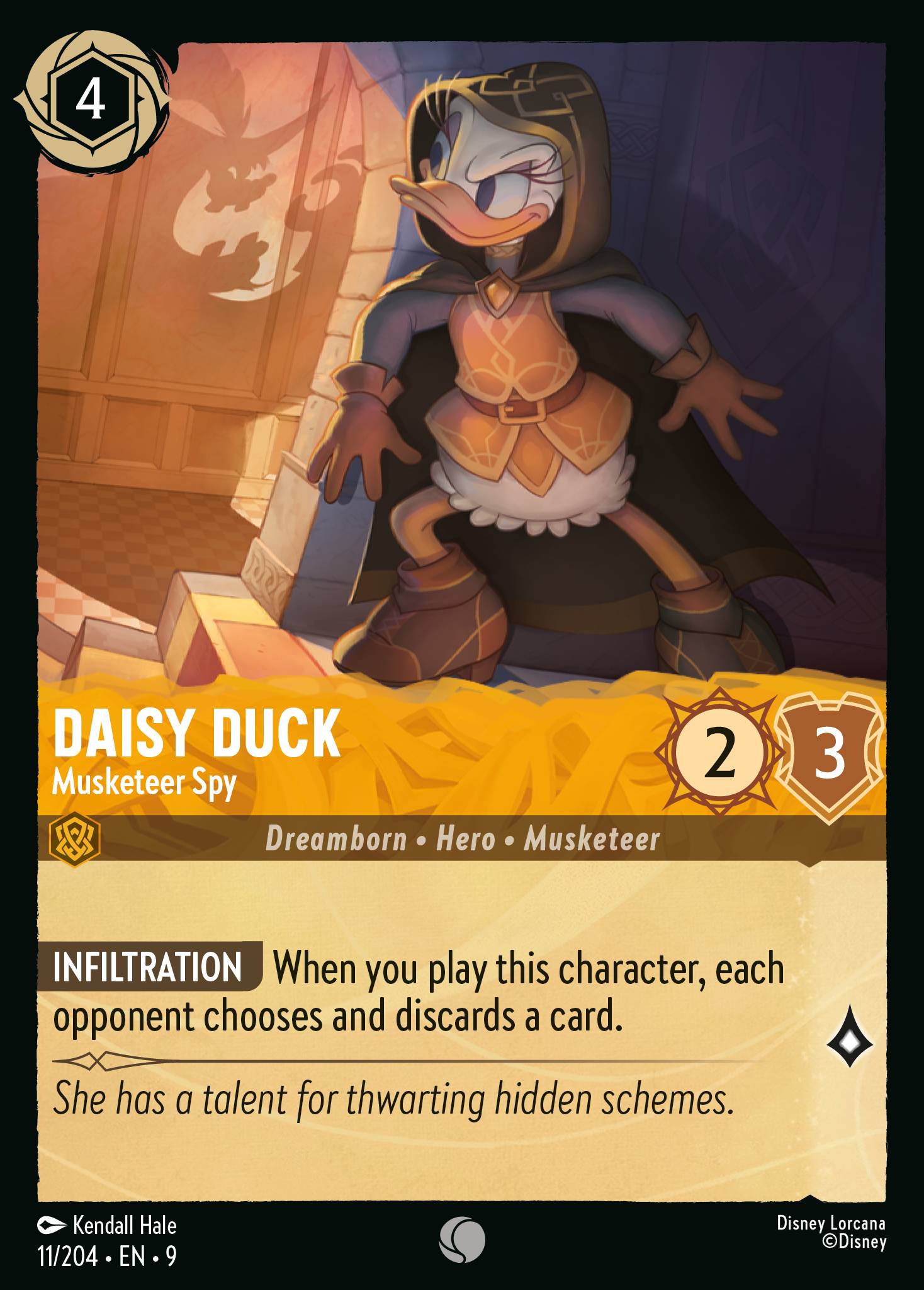 Daisy Duck - Musketeer Spy (English)