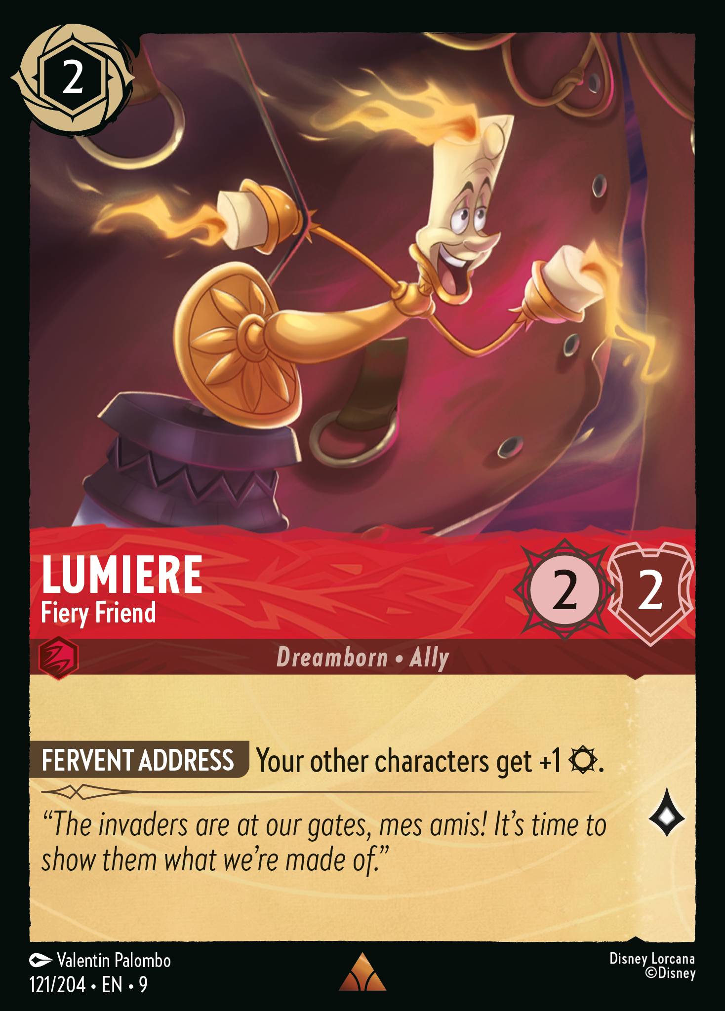 Lumiere - Fiery Friend (English)