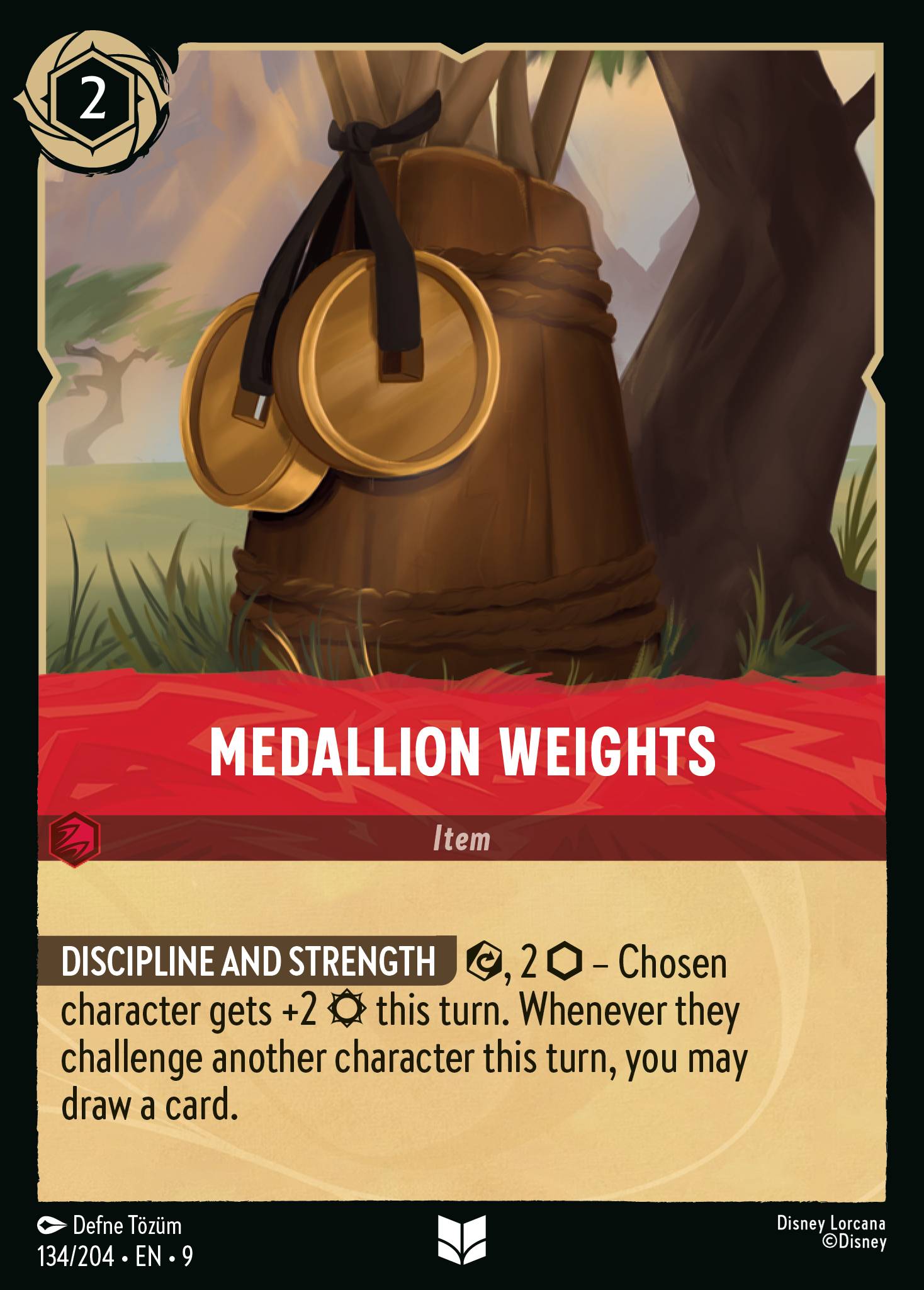 Medallion Weights (English)