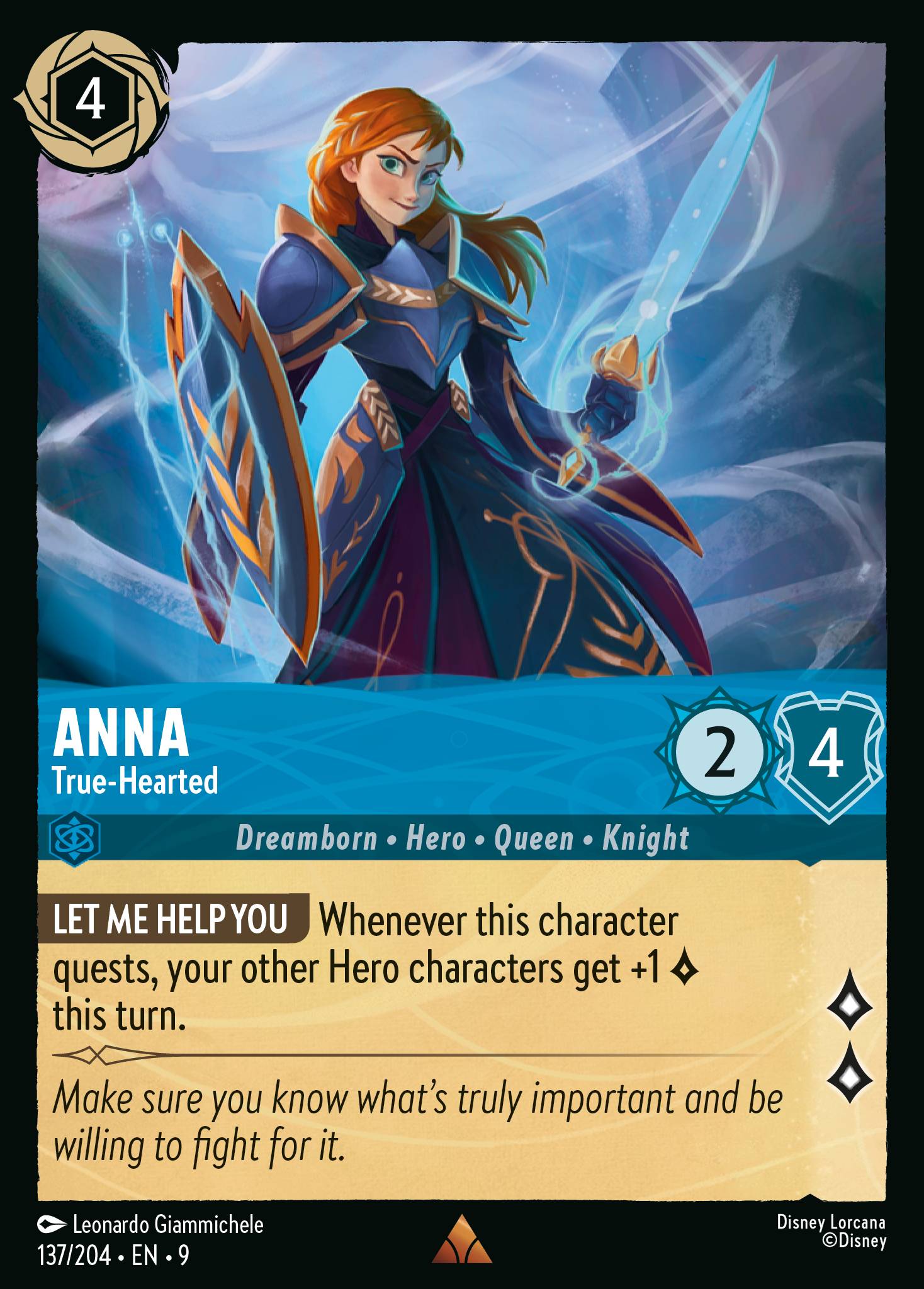 Anna - True-Hearted (English)