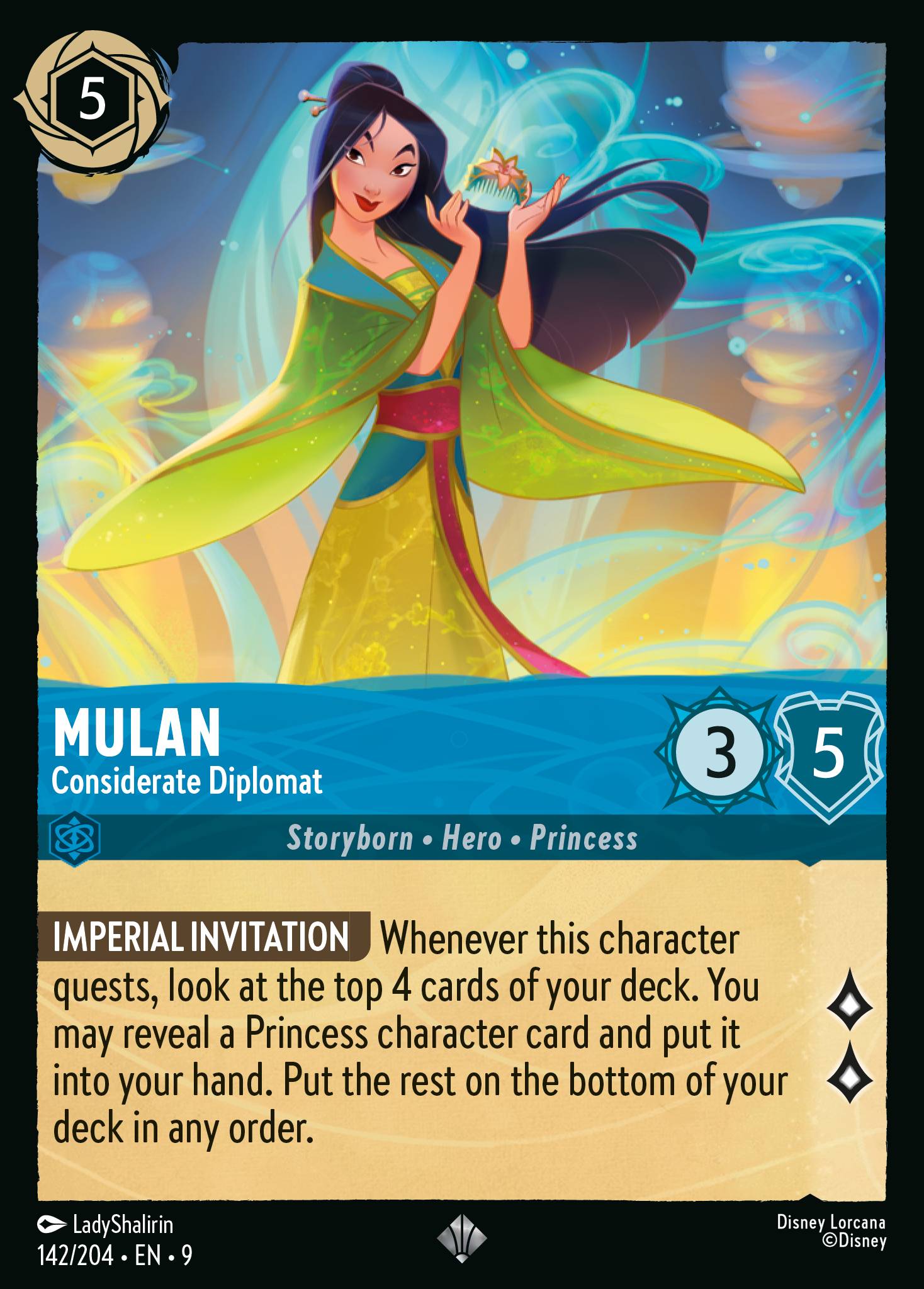 Mulan - Considerate Diplomat (English)