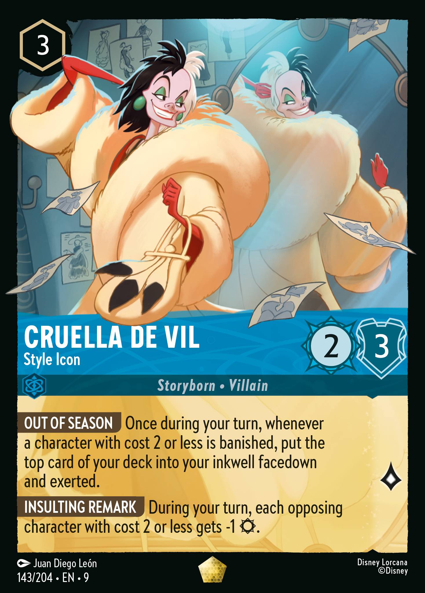 Cruella De Vil - Style Icon (Legendary) (English)