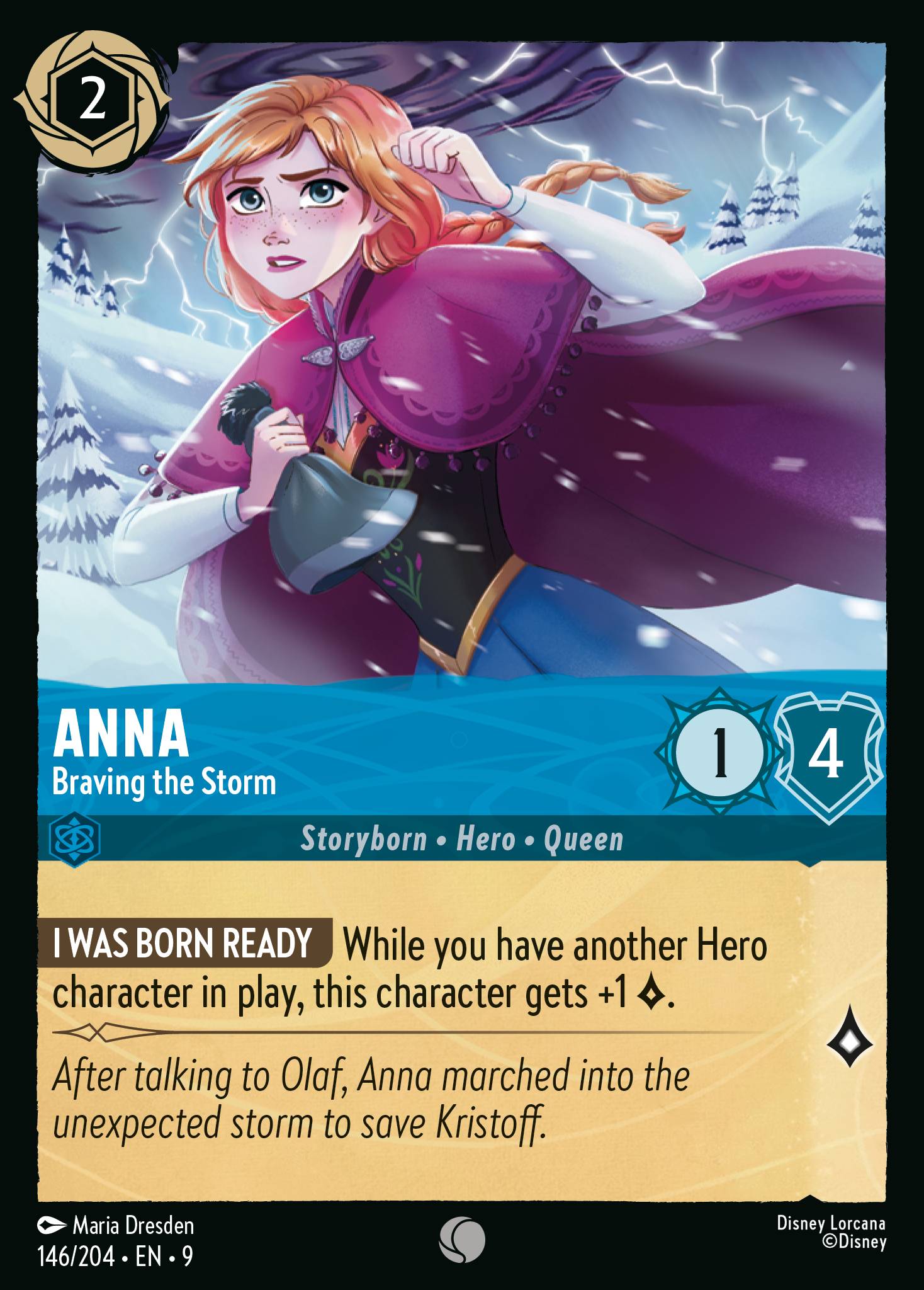 Anna - Braving the Storm (English)