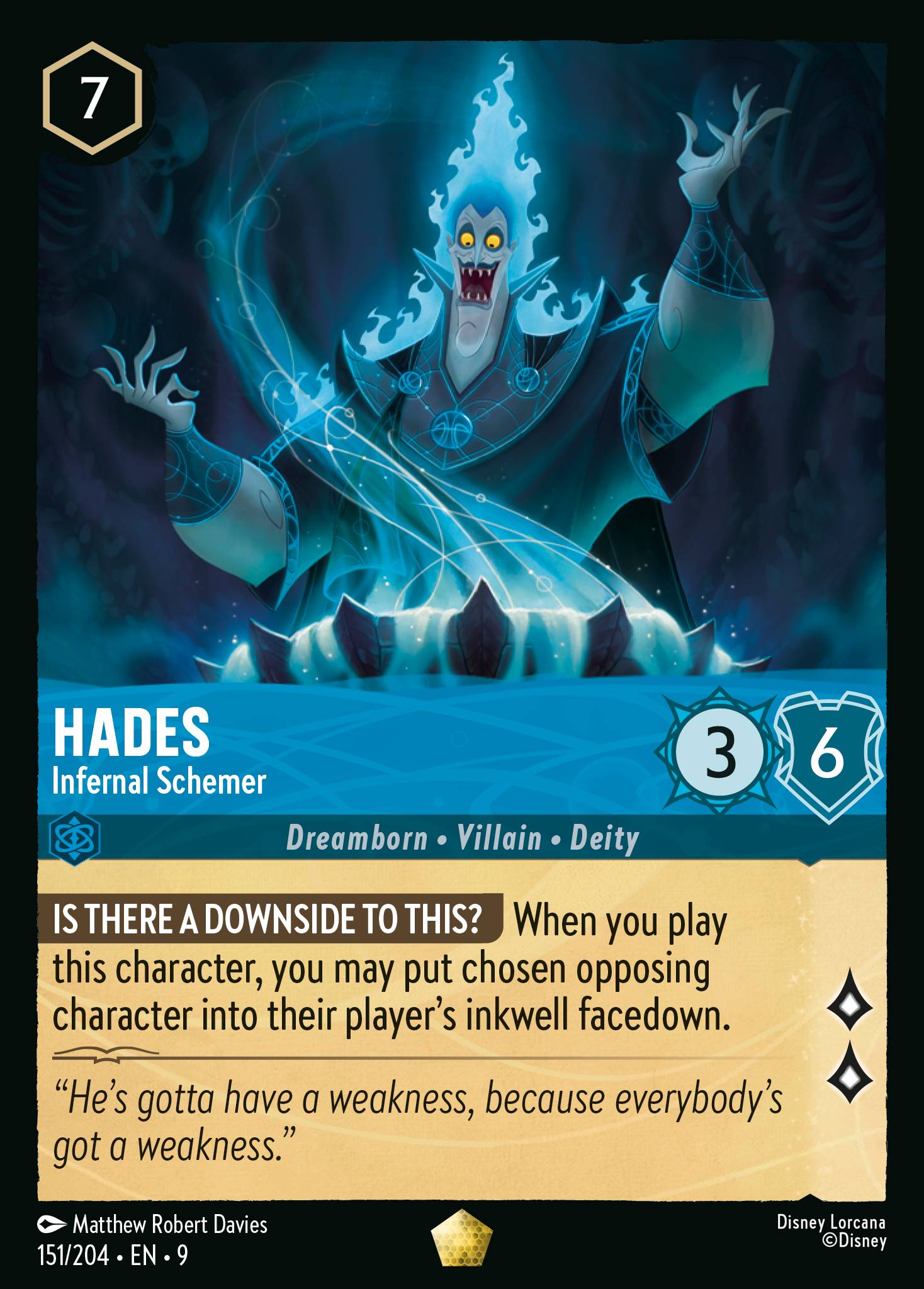 Hades - Infernal Schemer (Legendary) (English)