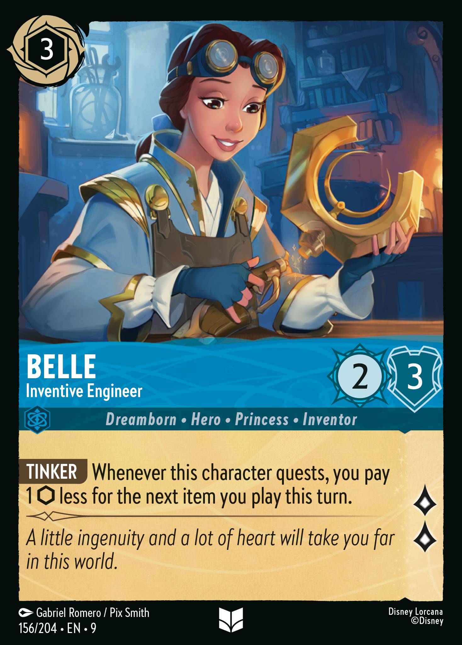 Belle - Inventive Engineer (English)