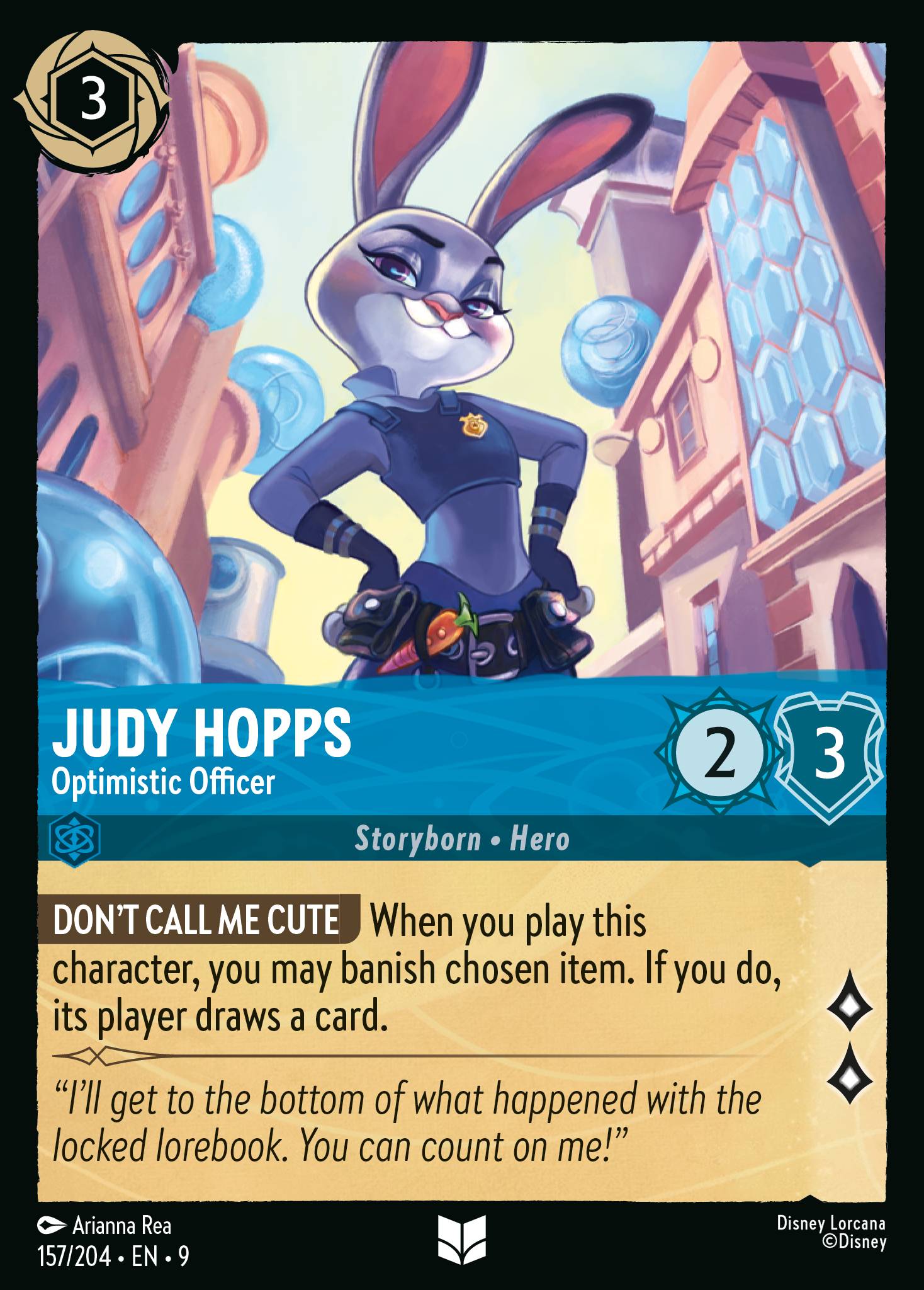 Judy Hopps - Optimistic Officer (English)