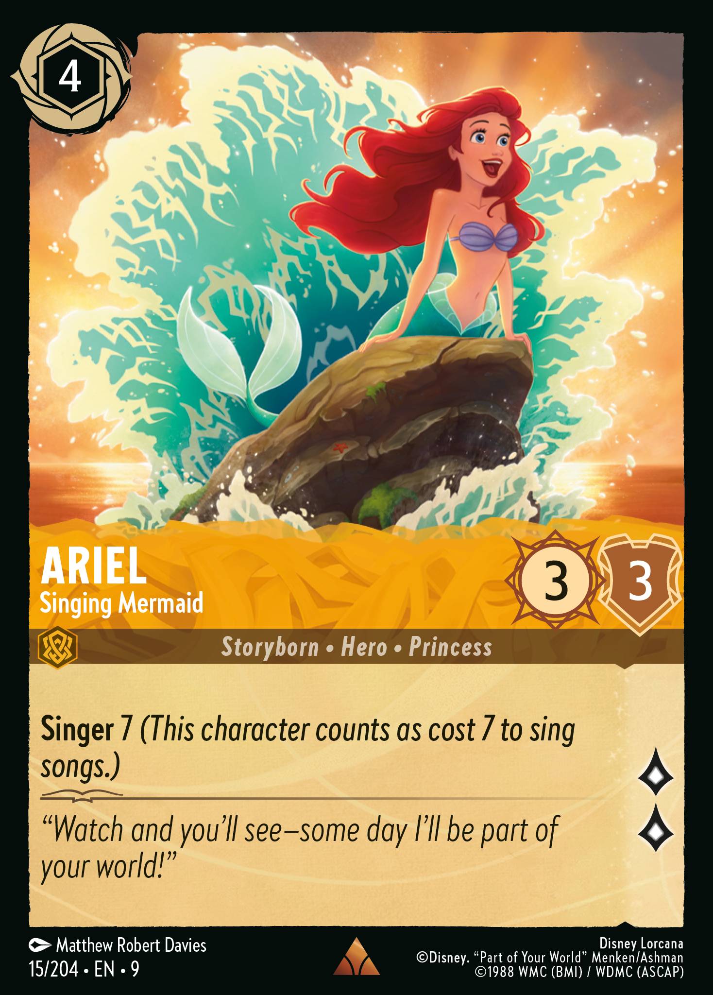 Ariel - Singing Mermaid (English)